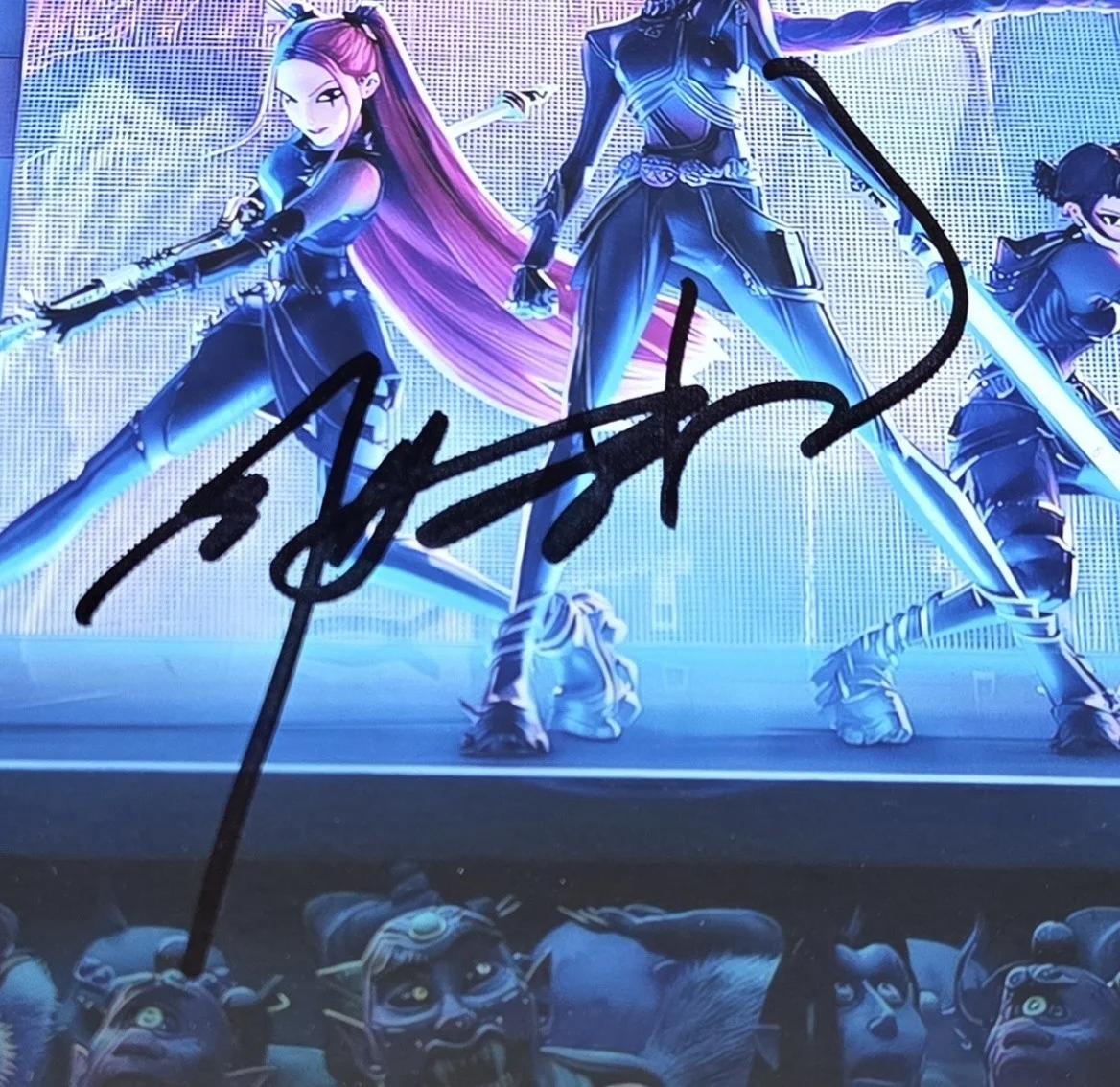LEE BYUNG HUN 8x10 Signed Autograph Auto Photo "K-Pop Demon Hunters" Beckett BAS, image 2