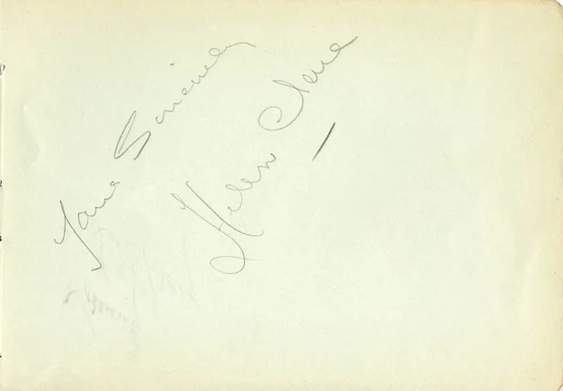 Lee Tracy — LEE TRACY - AUTOGRAPH SENTIMENT SIGNED, image 2