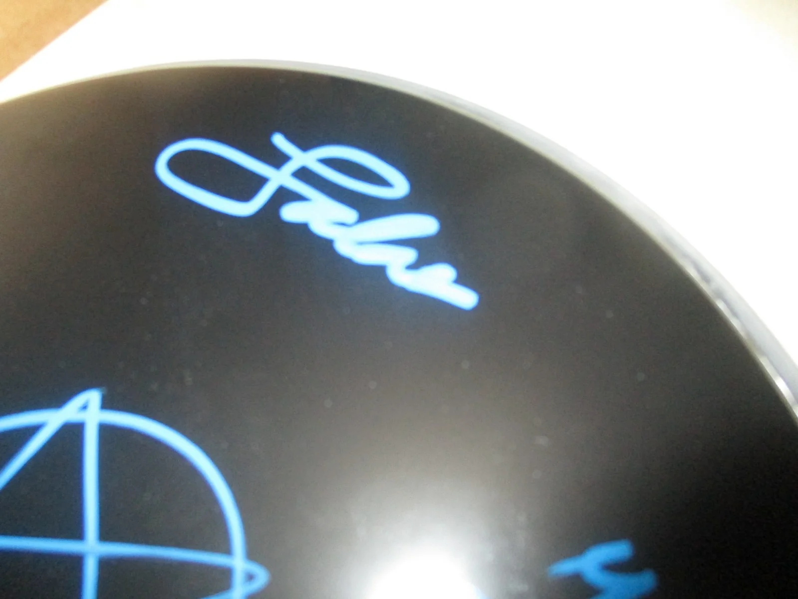 BURNING WITCHES AUTHENTIC AUTOGRAPHED/SIGNED DRUM HEAD ENTIRE BAND, image 3