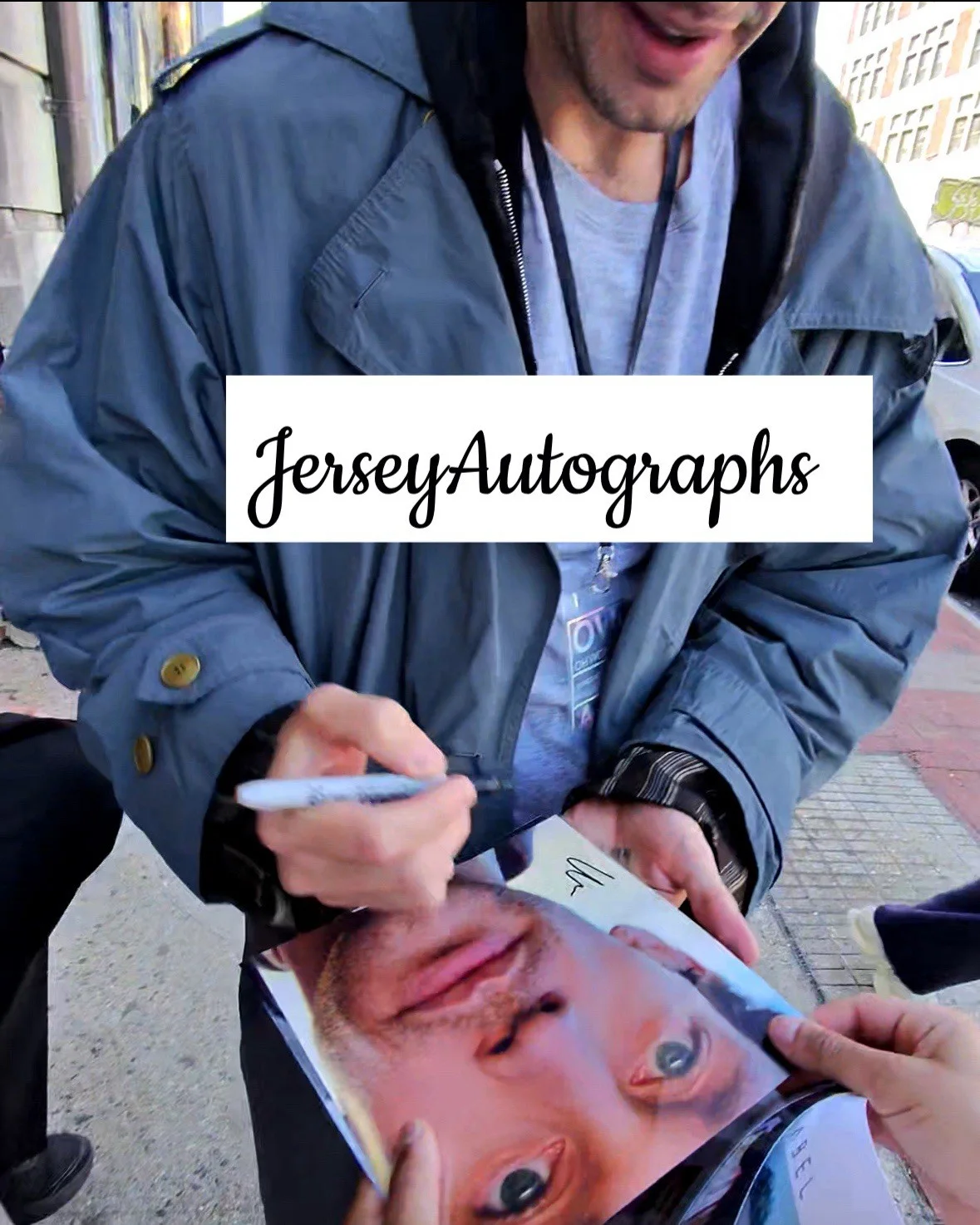 WRABEL Signed these words are all for you too 8x8 Album Flat Photo Exact Proof, изображение 2