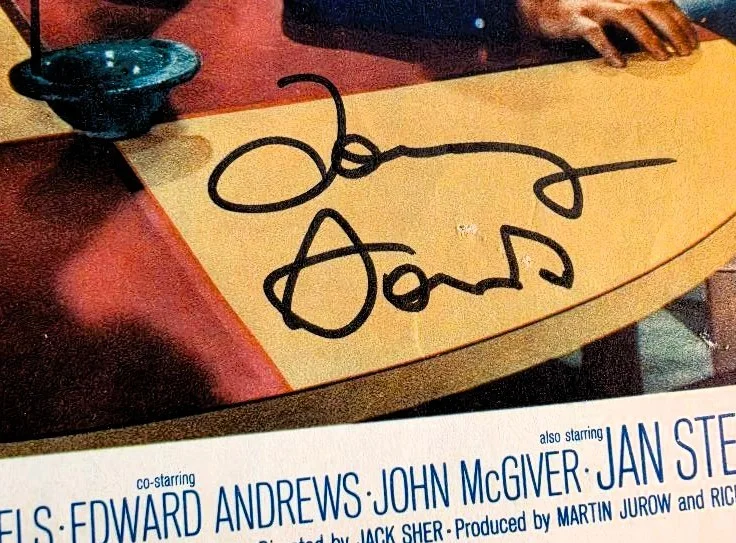 Fabian, Tommy Sands — Fabian & Tommy Sands Signed LOBBY CARD 11x14 ,,,,UACC COA, изображение 2