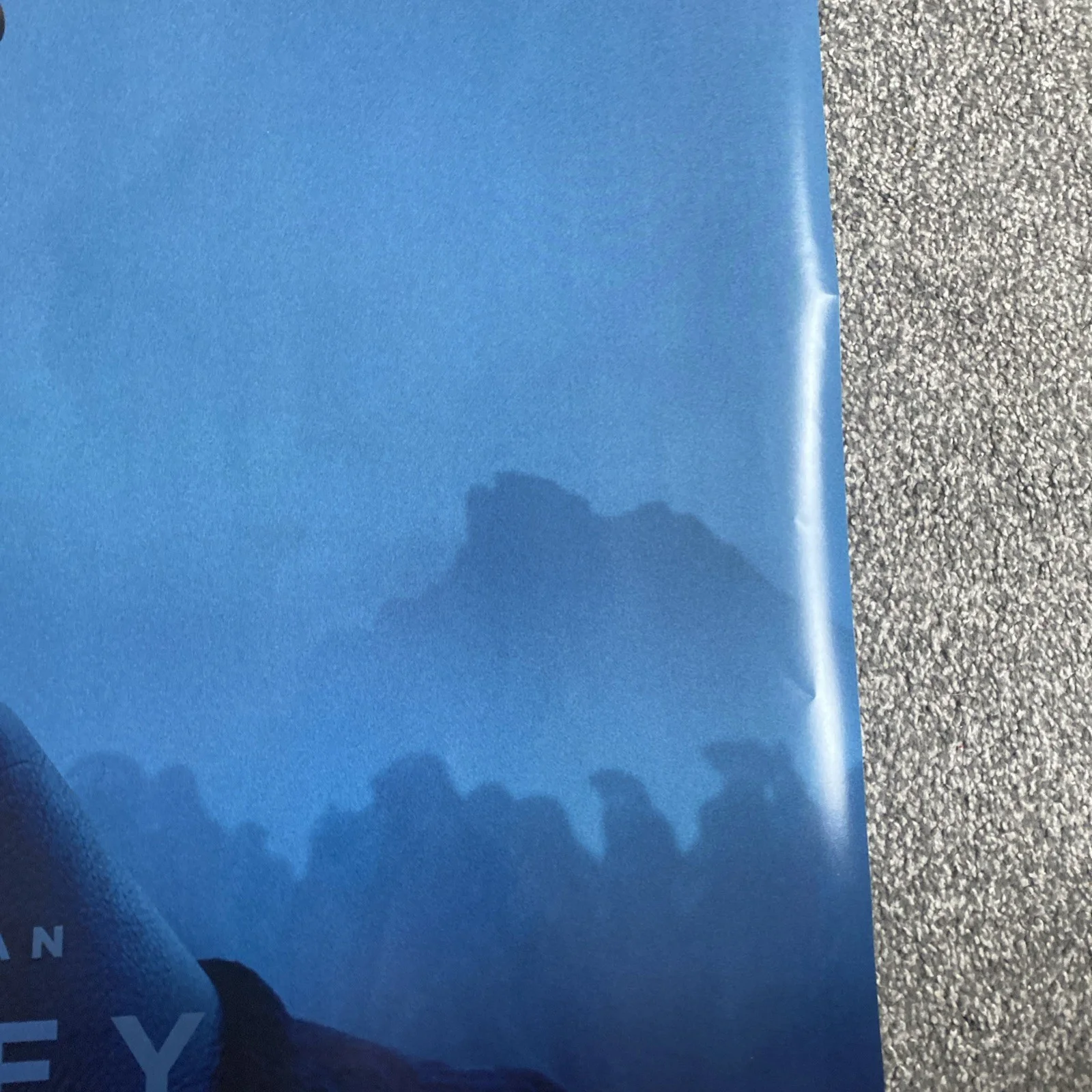 THE ODYSSEY Rare Original uk Quad Cinema Poster Christopher Nolan, изображение 2