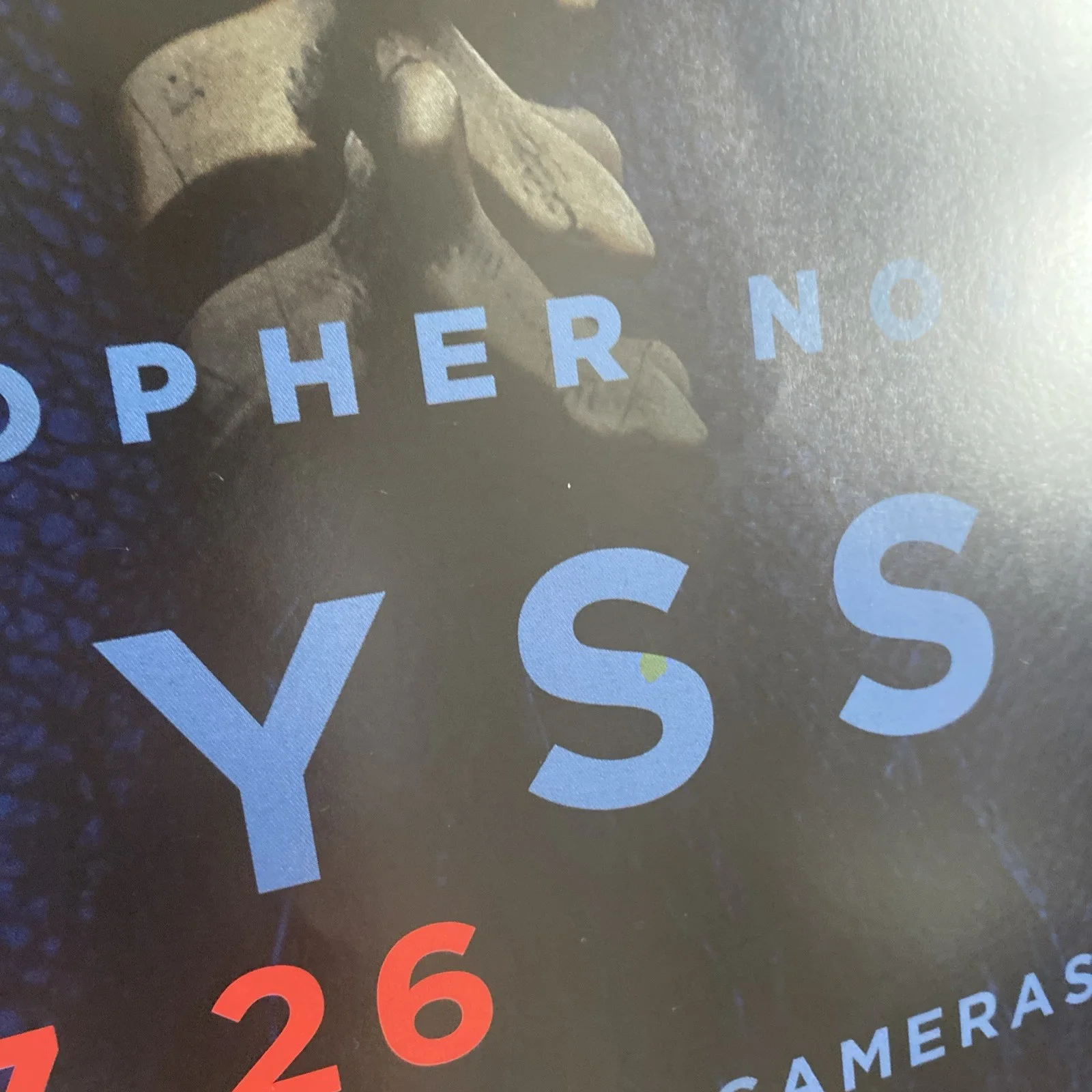 THE ODYSSEY Rare Original uk Quad Cinema Poster Christopher Nolan, изображение 4