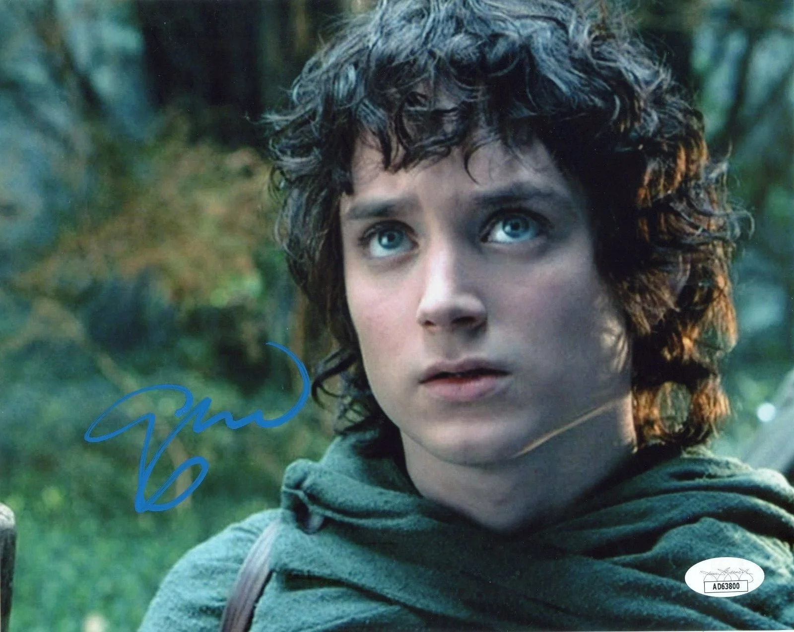 ELIJAH WOOD — ELIJAH WOOD SIGNED 8X10 PHOTO PHOTOGRAPH LORD OF THE RINGS FRODO BAGGINS JSA COA