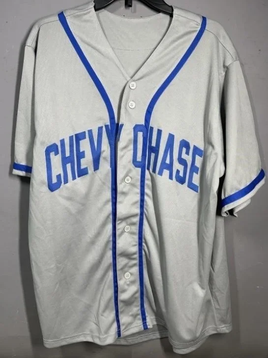 Chevy Chase Signed Auto Los Angeles Dodgers Fletch Baseball Jersey Beckett COA, изображение 2