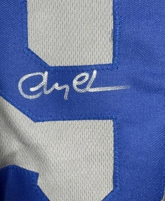 Chevy Chase Signed Auto Los Angeles Dodgers Fletch Baseball Jersey Beckett COA, изображение 4