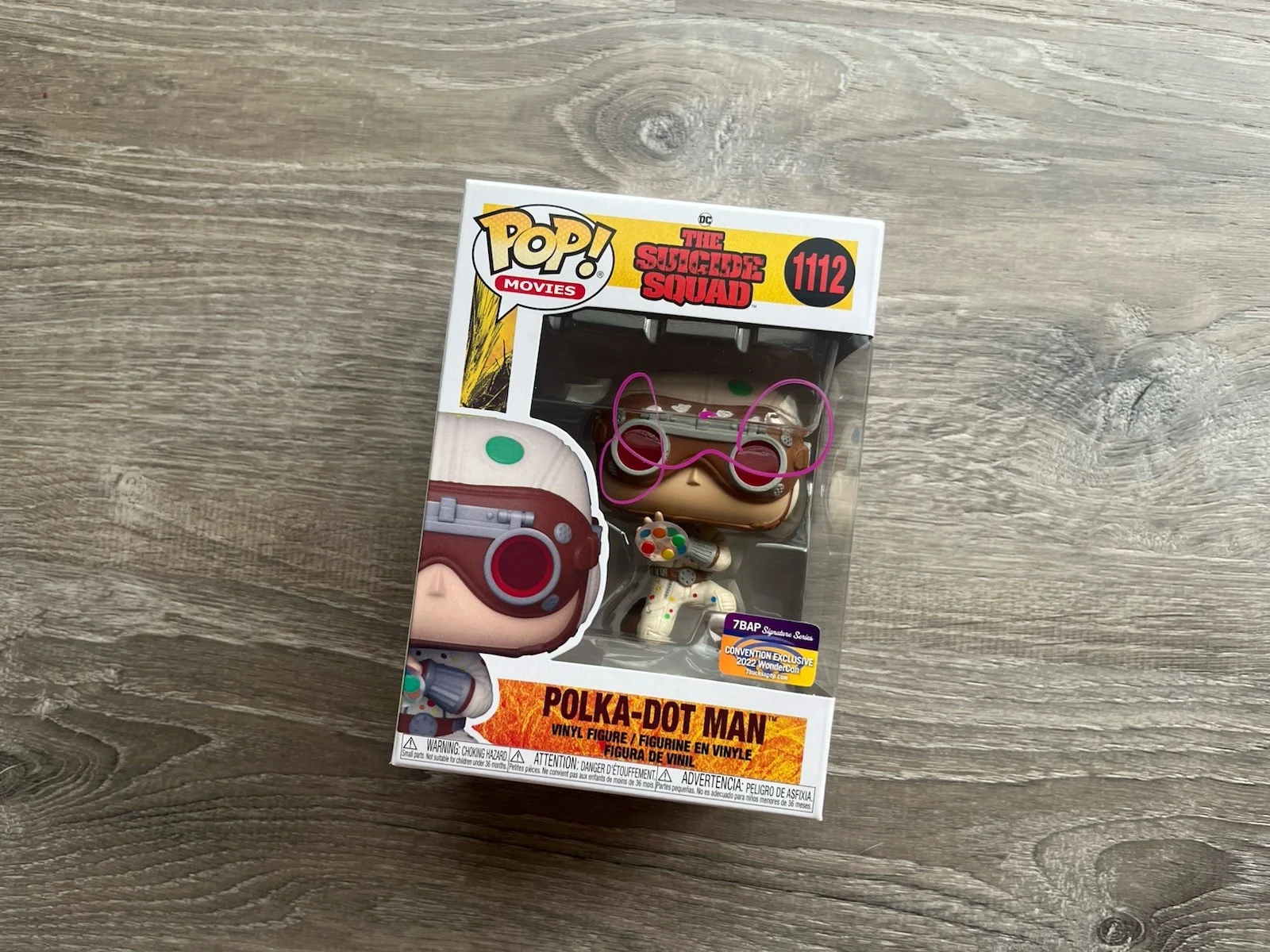 David Dastmalchian — David Dastmalchian Signed Polka Dot Man Funko Pop JSA COA Suicide Squad 7BAP, image 5