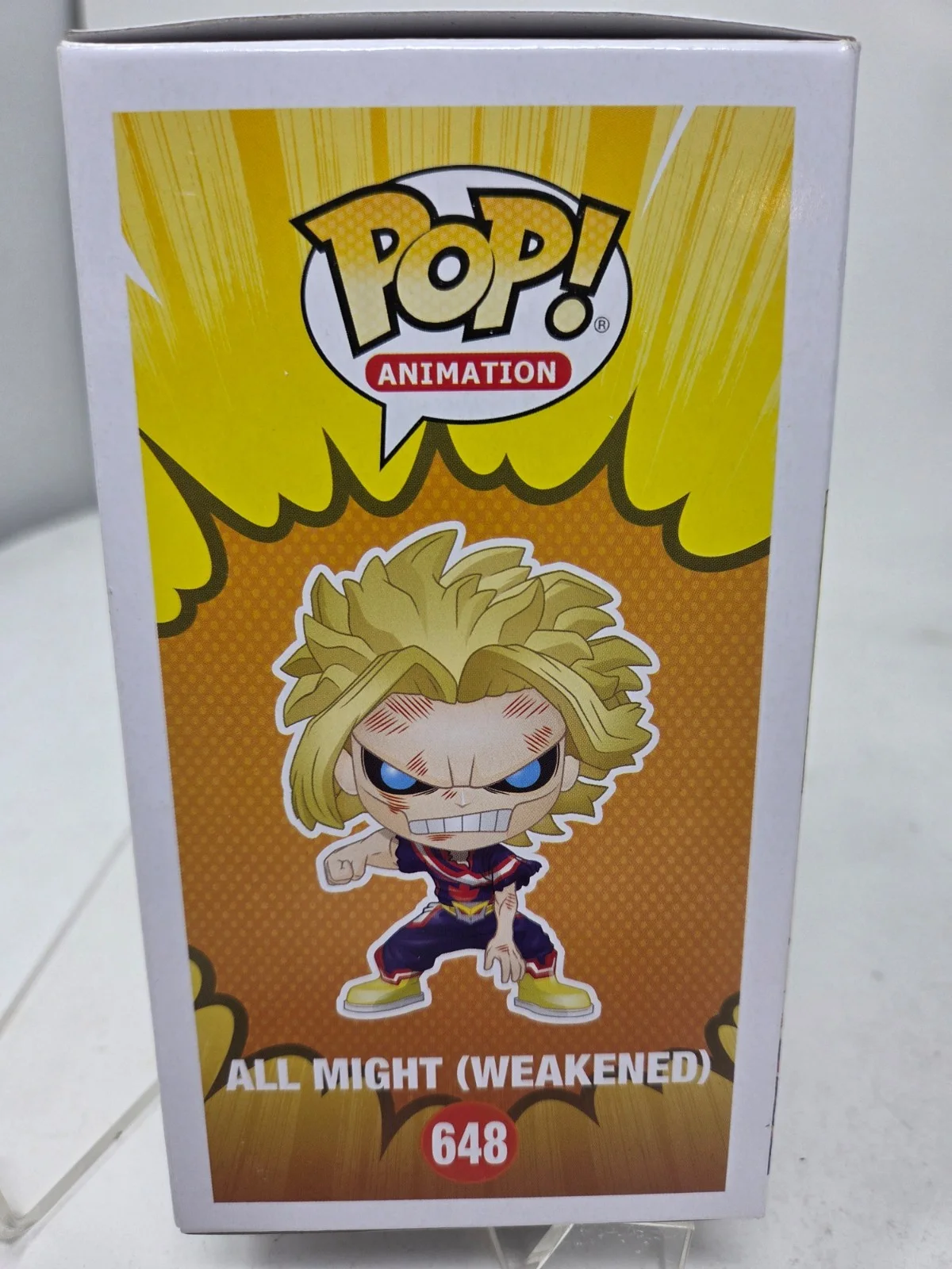 Chris Sabat — All Might signed My Hero Academia Funko Pop Figure 648 Chris Sabat Beckett, изображение 5