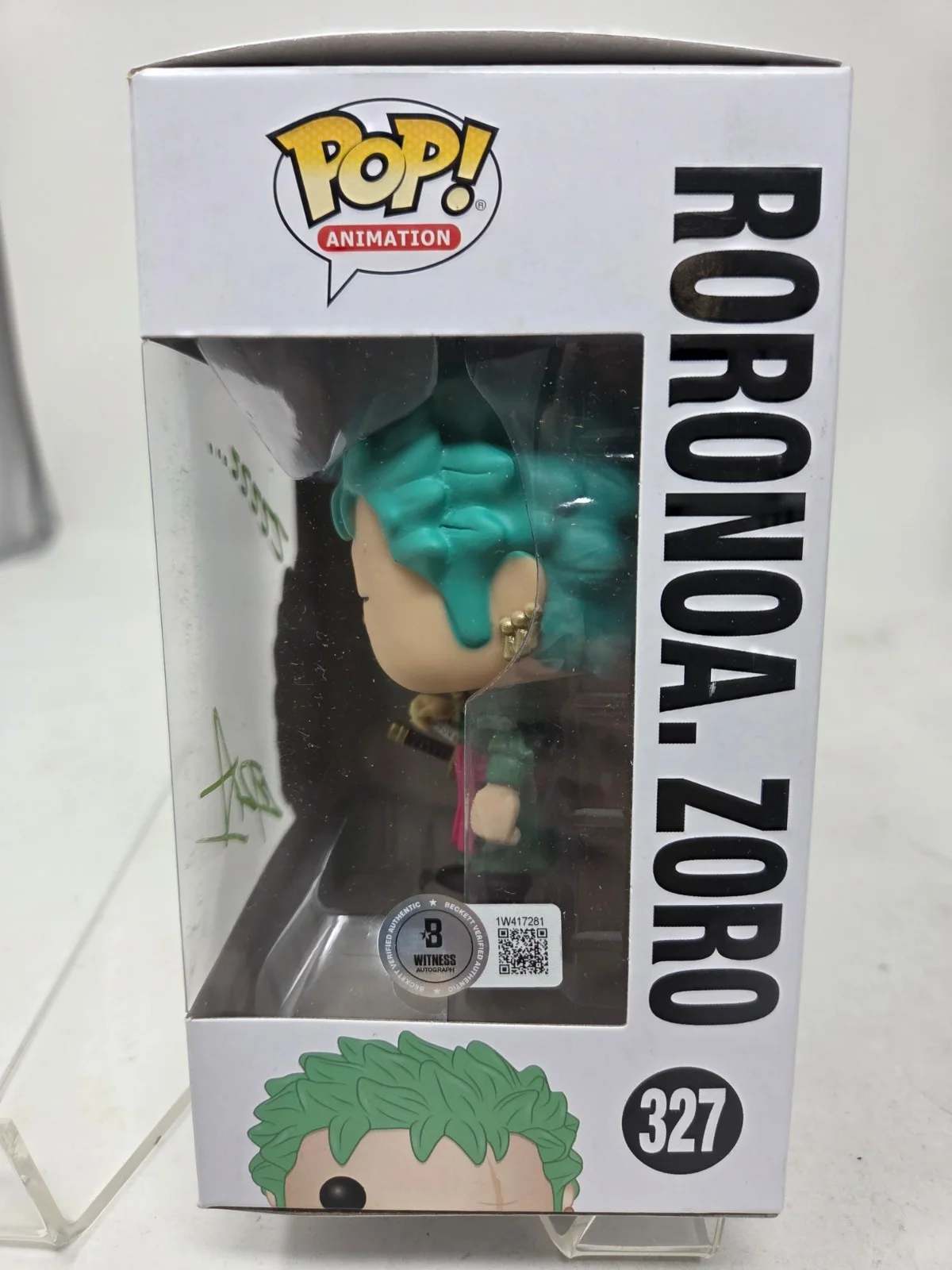 Chris Sabat — Zoro signed autographed One Piece Funko Pop Figure 327 Chris Sabat Beckett, image 2