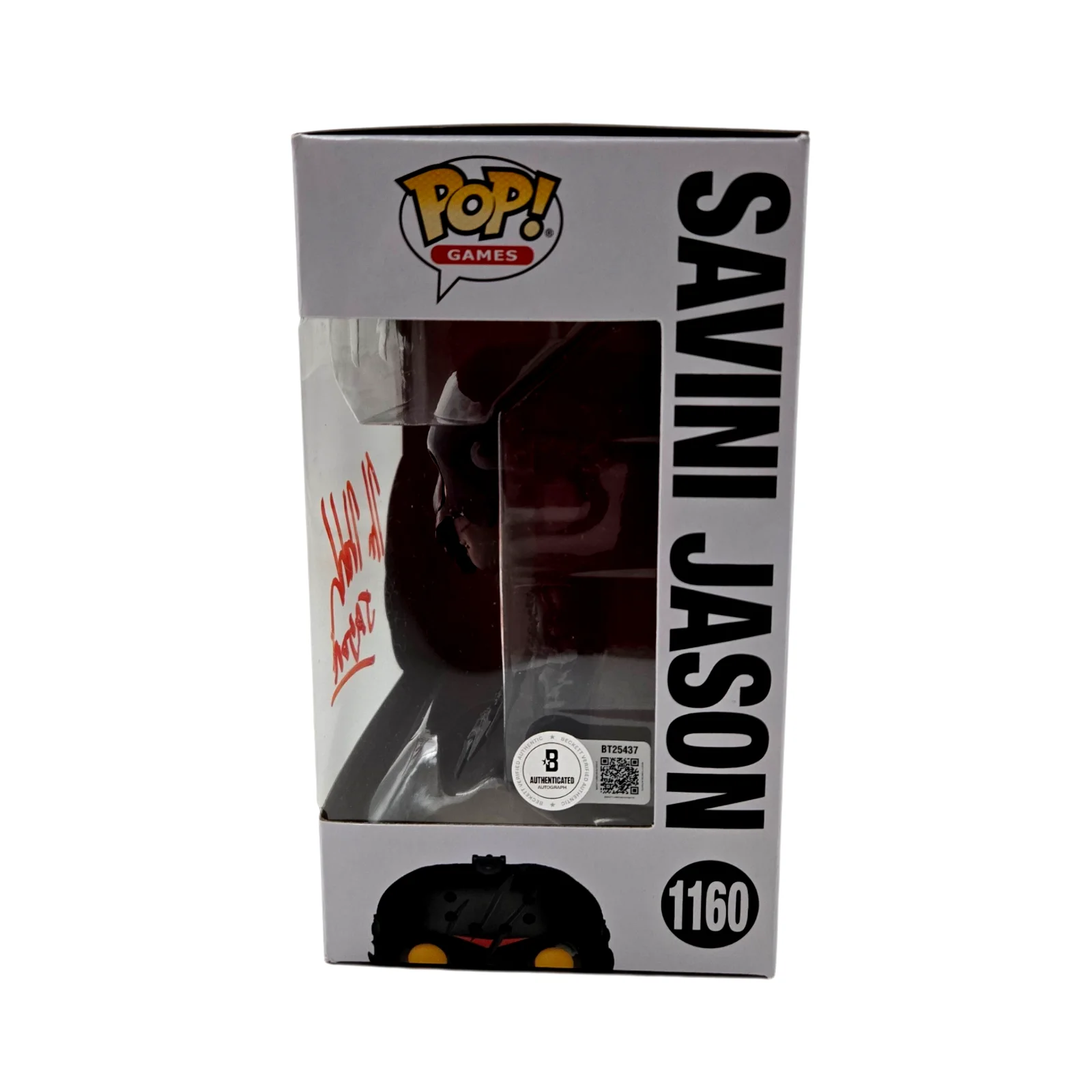 Kane Hodder — Kane Hodder Signed Funko Jason Savini Friday the 13th Autograph Beckett COA 37, image 2