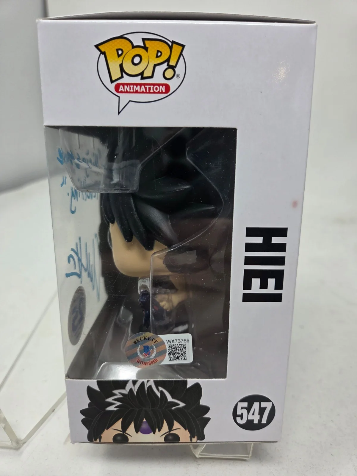 Chuck Huber — Hiei signed autographed Yu Yu Hakusho Funko Pop Figure Chuck Huber Beckett, изображение 2