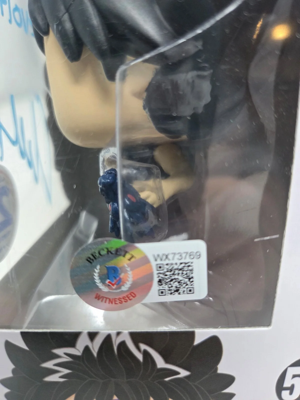 Chuck Huber — Hiei signed autographed Yu Yu Hakusho Funko Pop Figure Chuck Huber Beckett, изображение 3