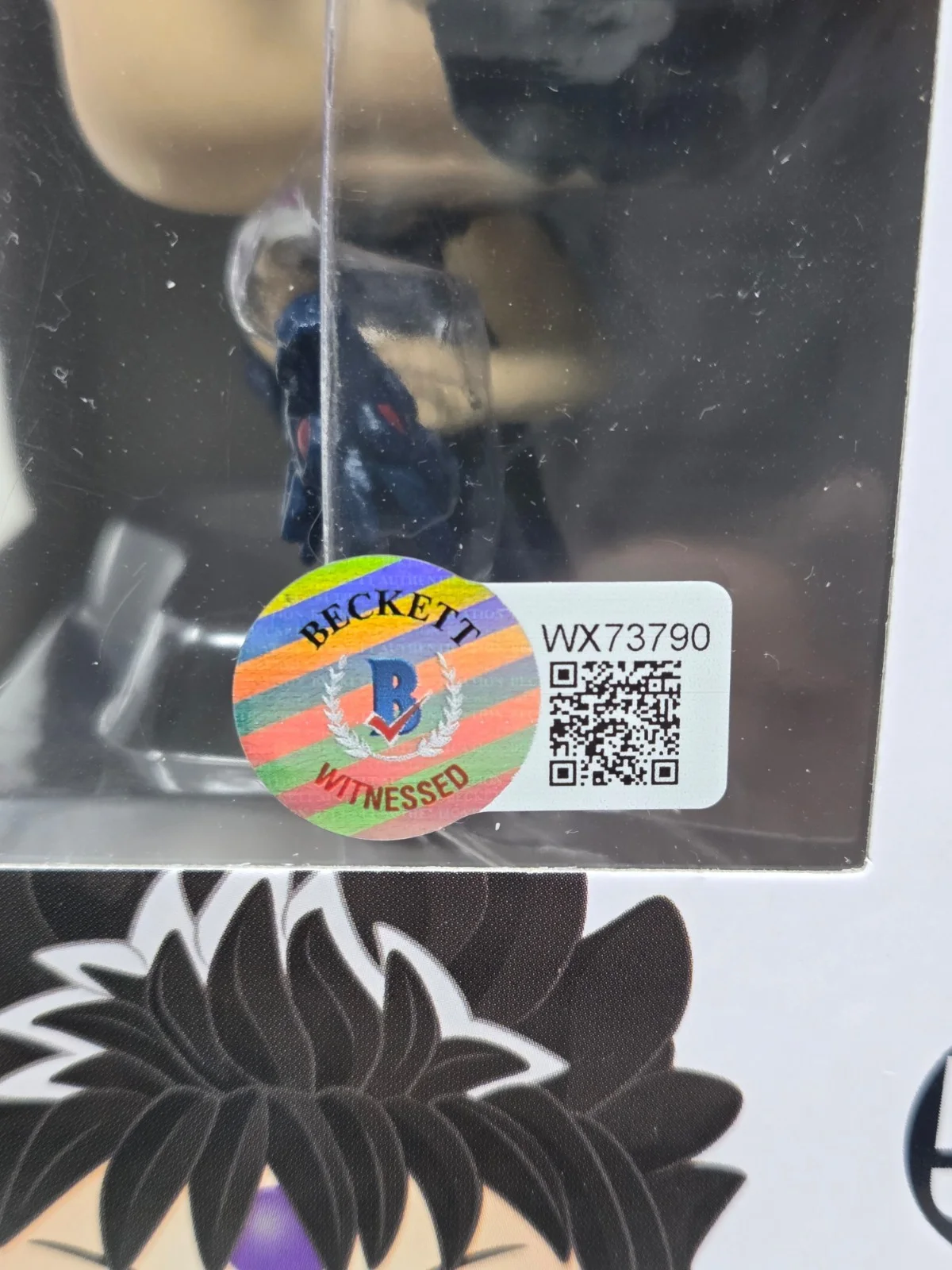 Chuck Huber — Hiei signed autographed Yu Yu Hakusho Funko Pop Figure Chuck Huber Beckett, изображение 3