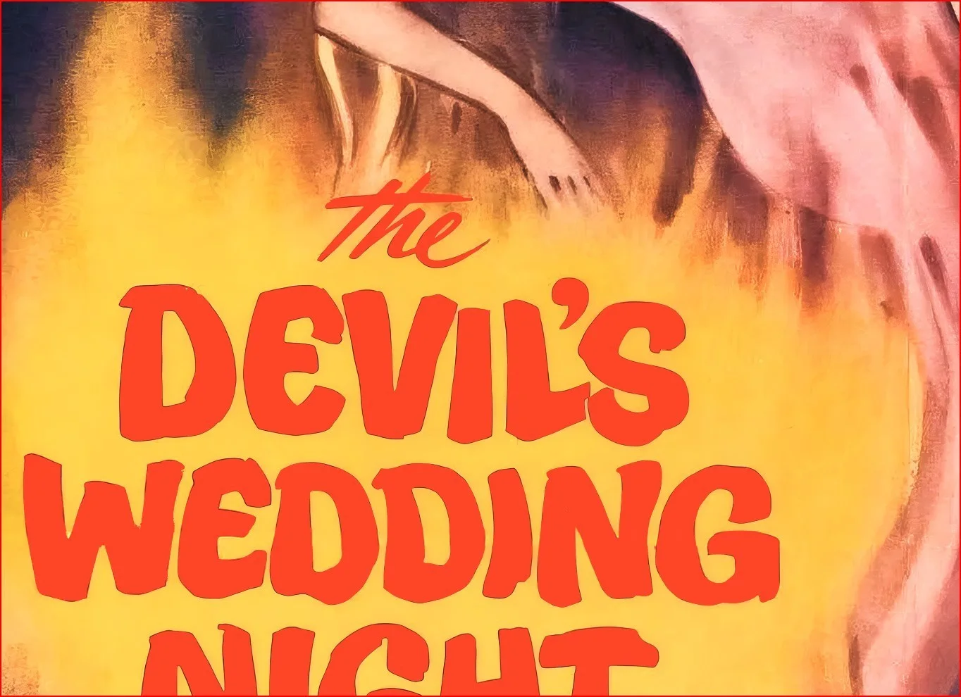 The Devil's Wedding Night - 1973 Horror Film Restored 27.2" x 41" US One Sheet, изображение 5