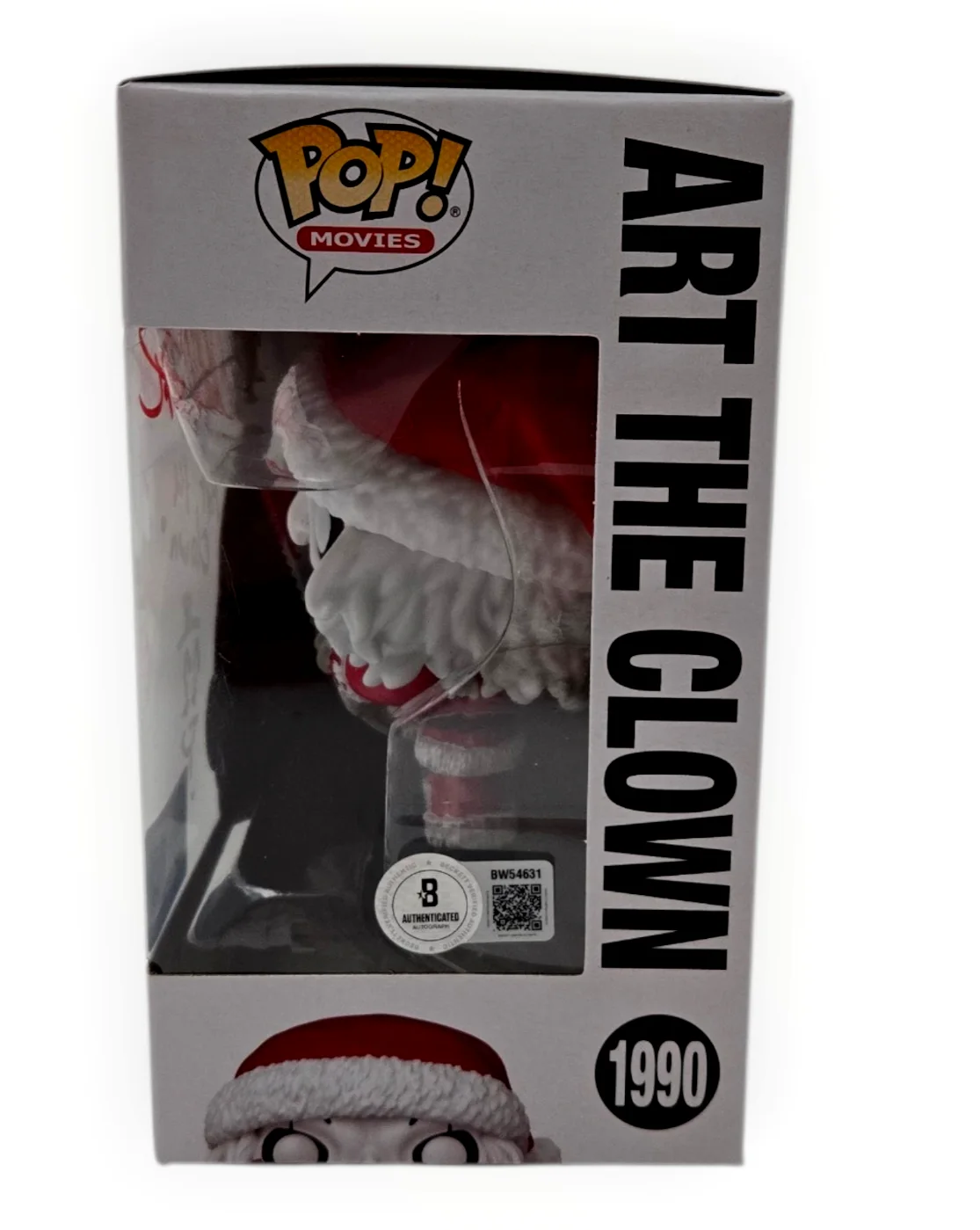 David Howard Thornton — David Howard Thornton Signed Funko Pop Terrifier Art Clown Autograph Beckett 31, изображение 2