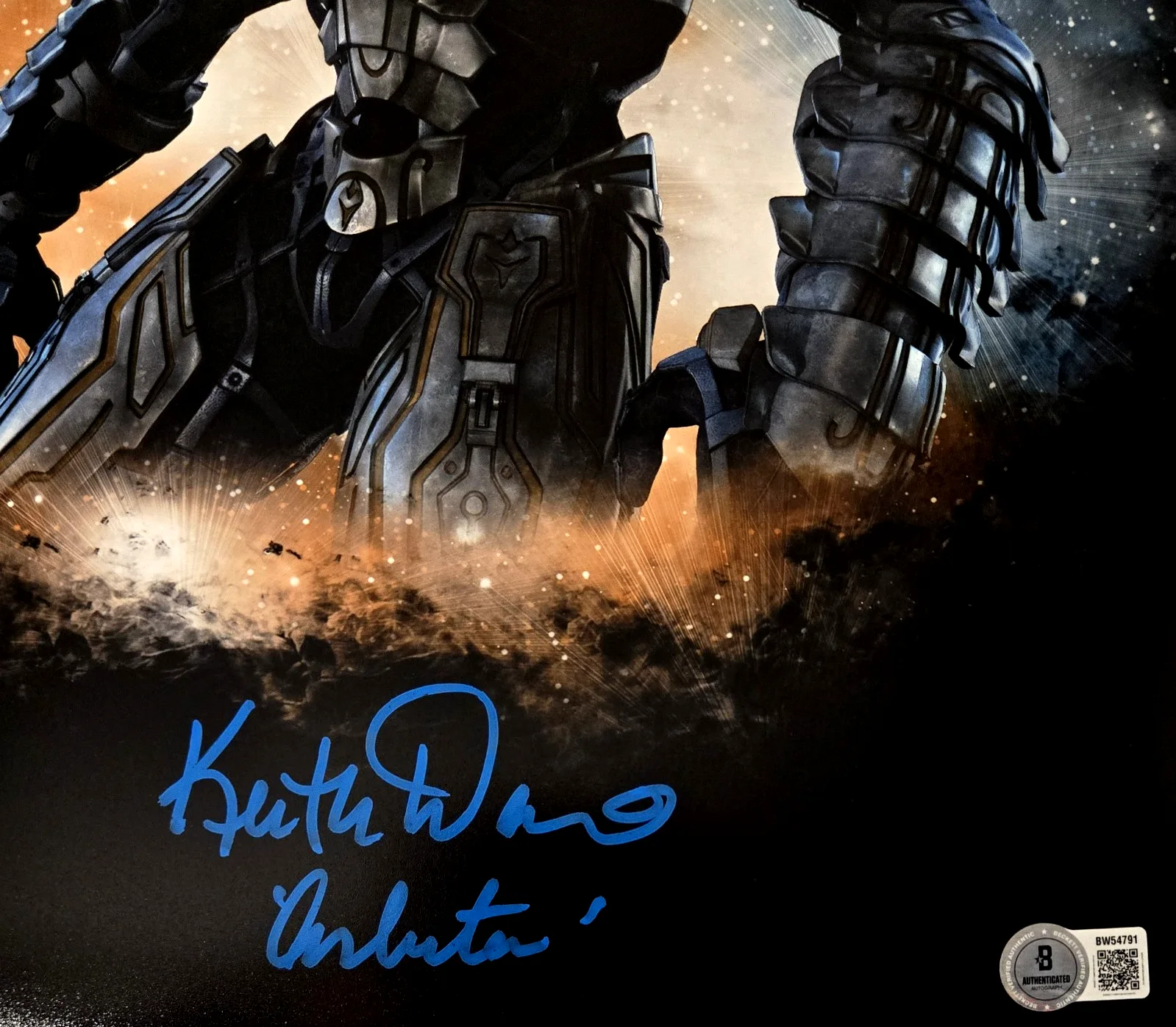 Keith David — Arbiter Signed Photo Halo Autograph Keith David 11x14 XBox BAS Beckett COA 791, image 2
