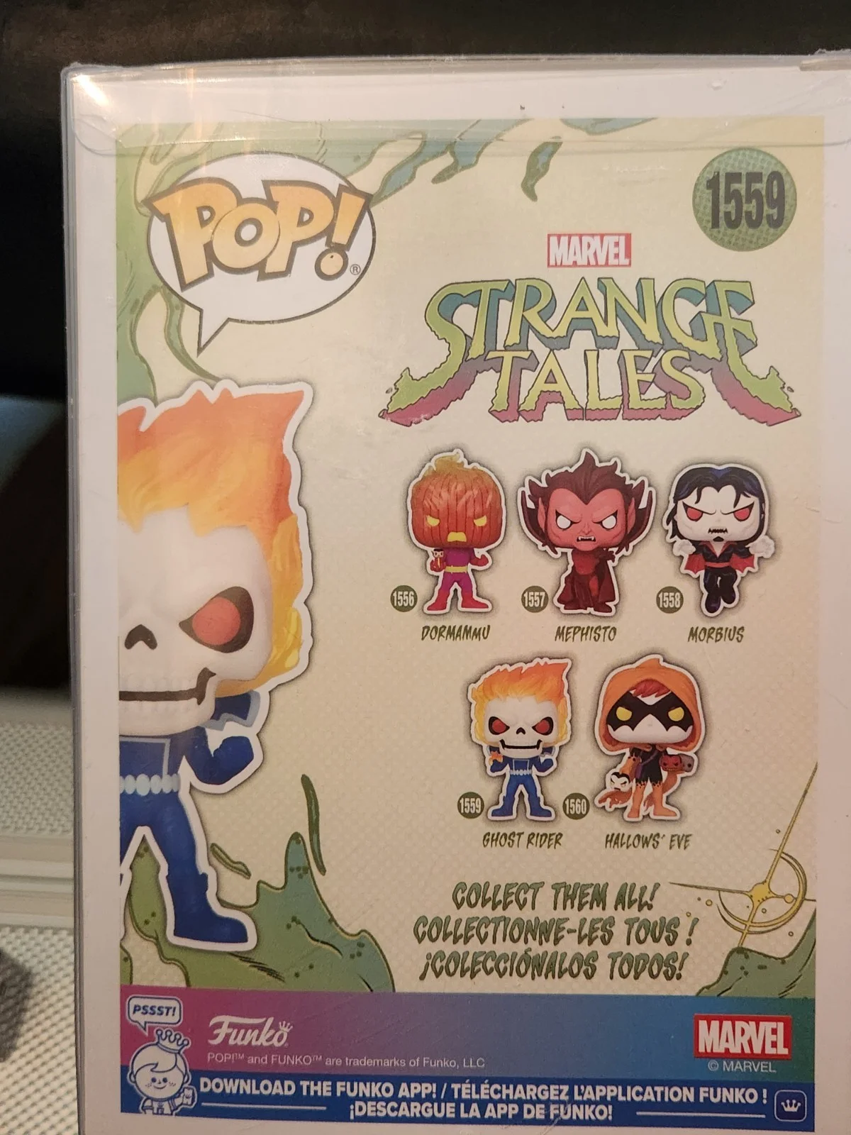 Nicholas Cage — Nicholas Cage Autographed Ghost Rider Funko Pop With Certification, image 3
