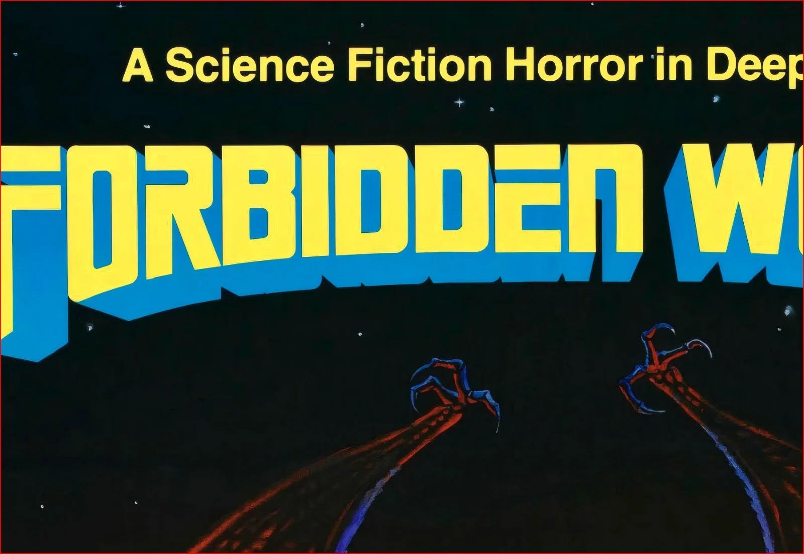 Forbidden World - 1982 Sci-Fi Horror Restored 27.2" x 41" US One Sheet, image 4