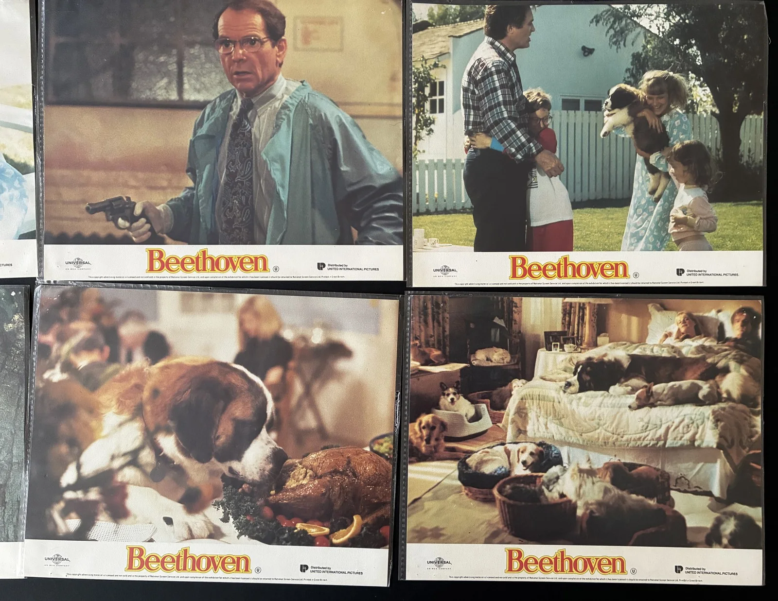 BEETHOVEN (1992) Original Lobby Cards x 10 with Charles Grodin, image 2