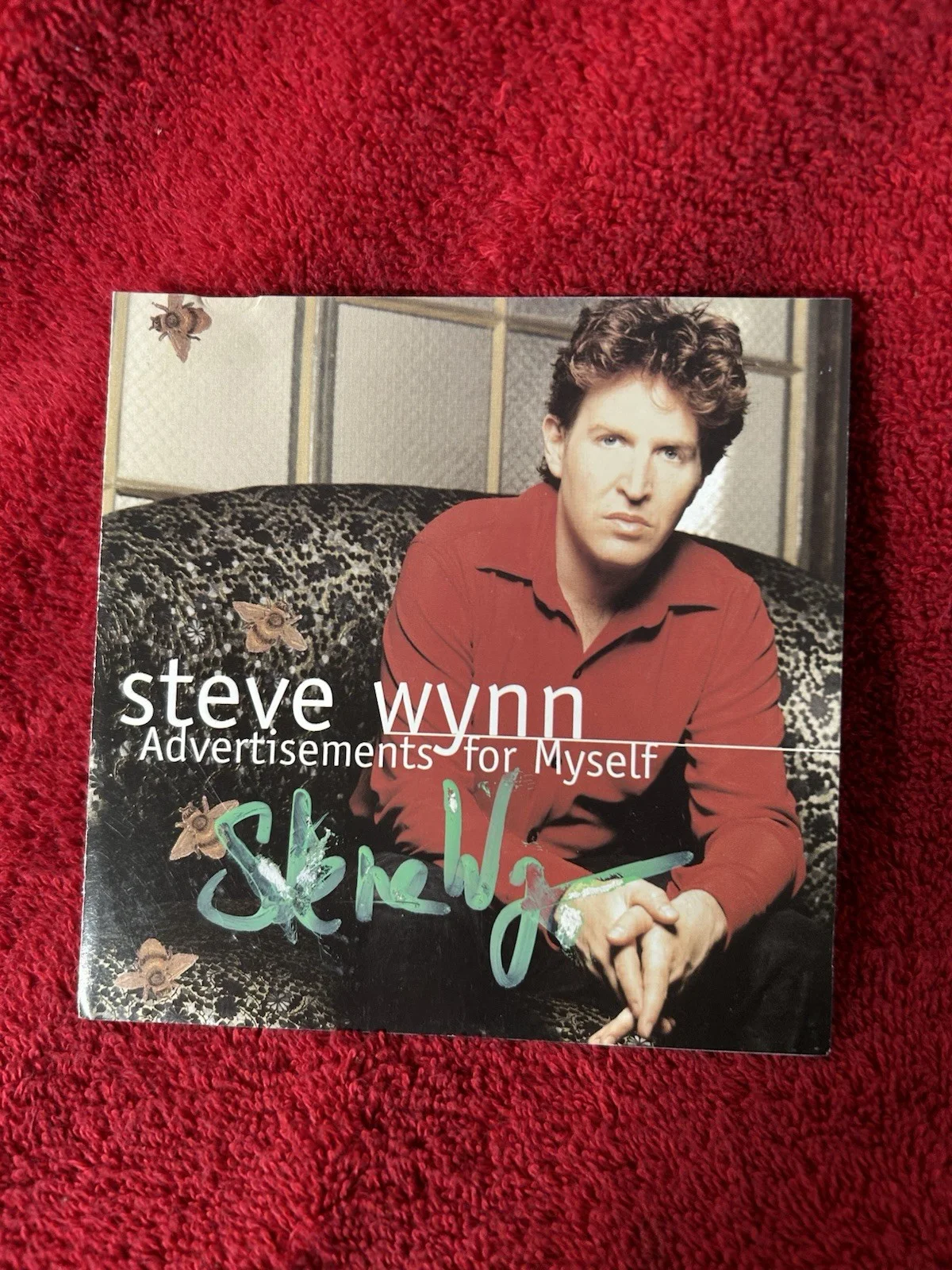 Steve Wynn AUTOGRAPHED signed Advertisements for Myself insert, image 3