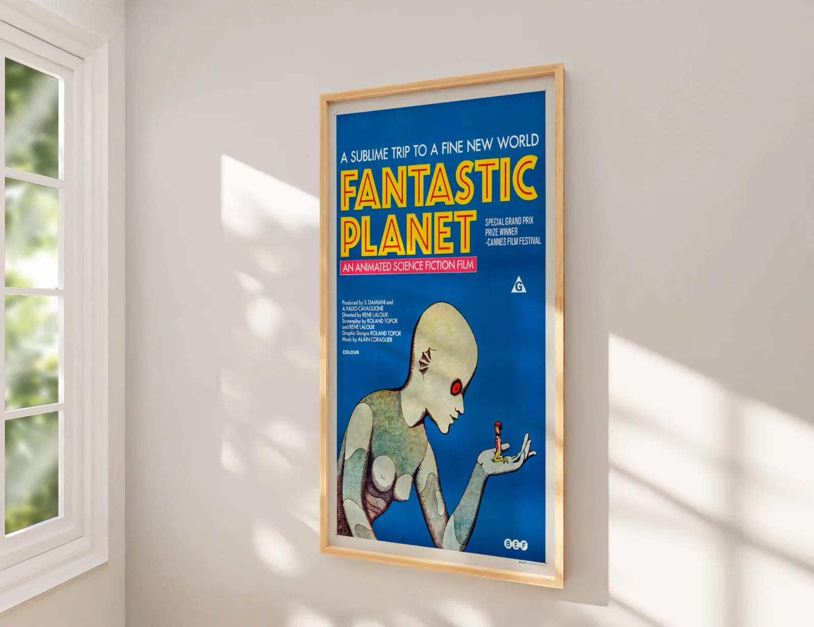 Fantastic Planet - 1973 Sci-Fi Avant Garde Restored 27.2" x 41" US One Sheet, image 2