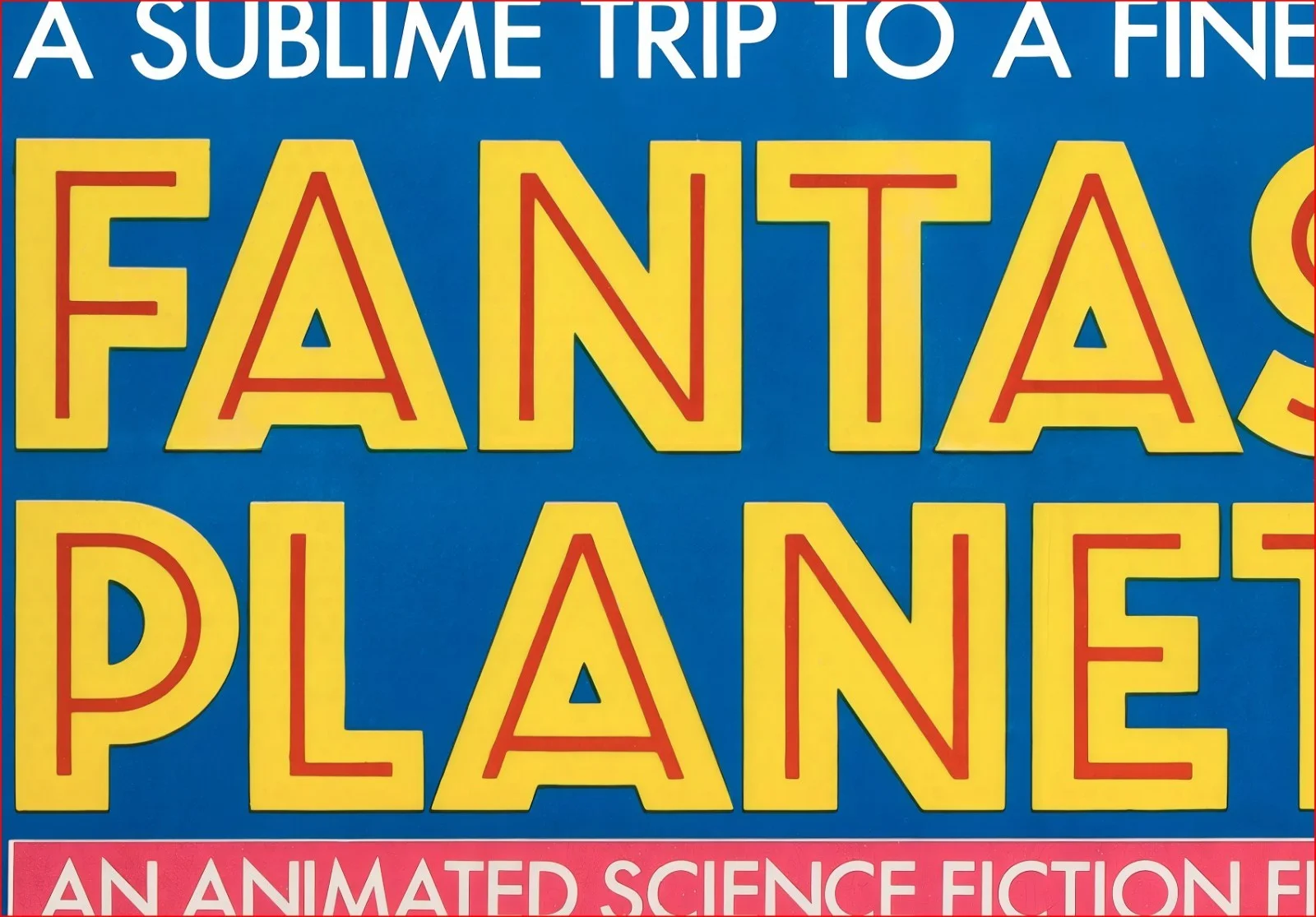 Fantastic Planet - 1973 Sci-Fi Avant Garde Restored 27.2" x 41" US One Sheet, image 4