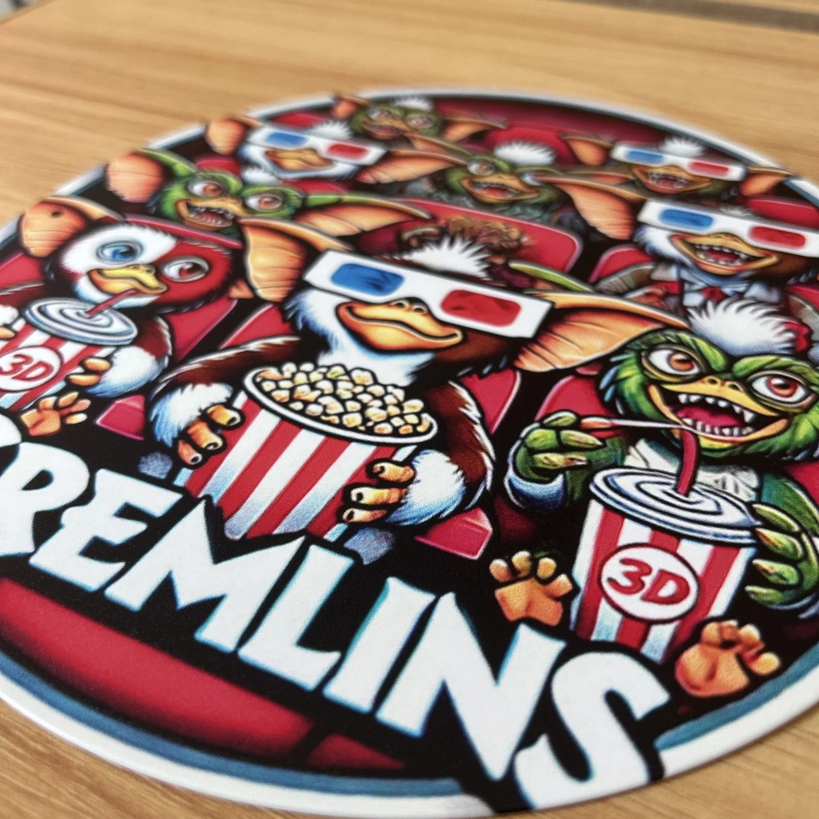 20 X 20cm Gremlins Cinema Design Metal Sign Gift, image 3