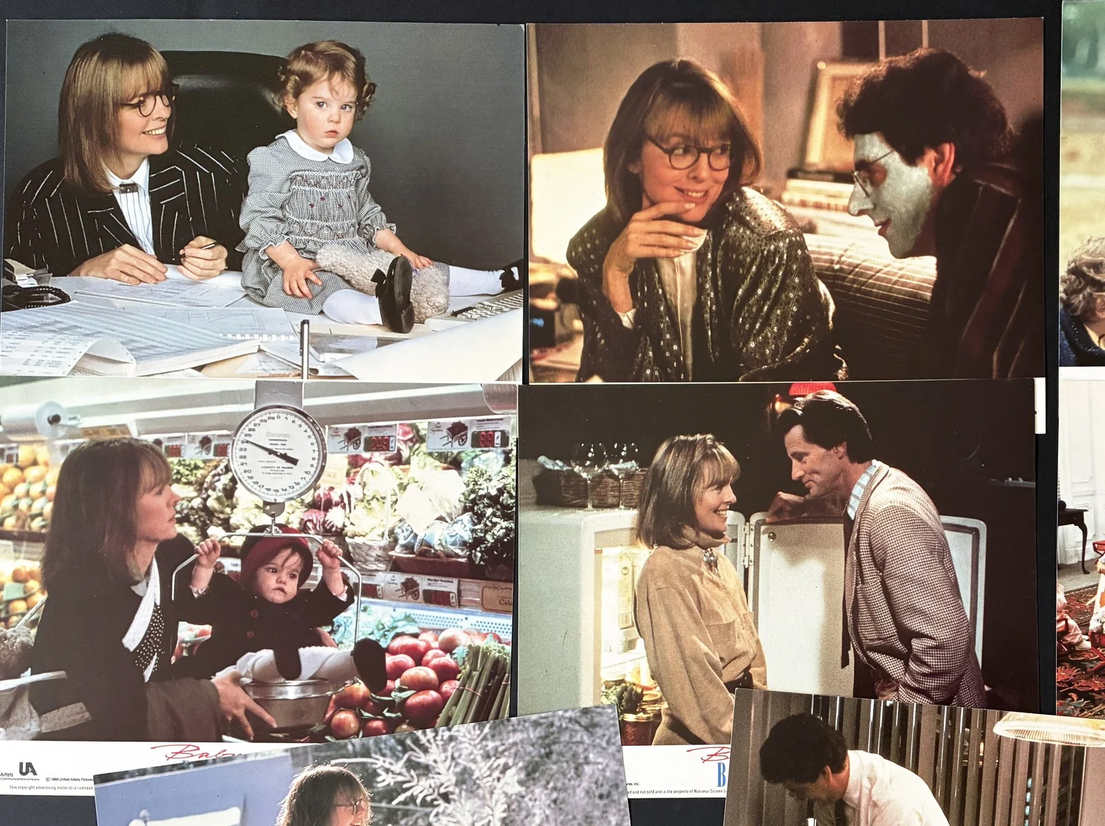 BABY BOOM (1987) Original Lobby Cards x 8 with Diane Keaton, image 2