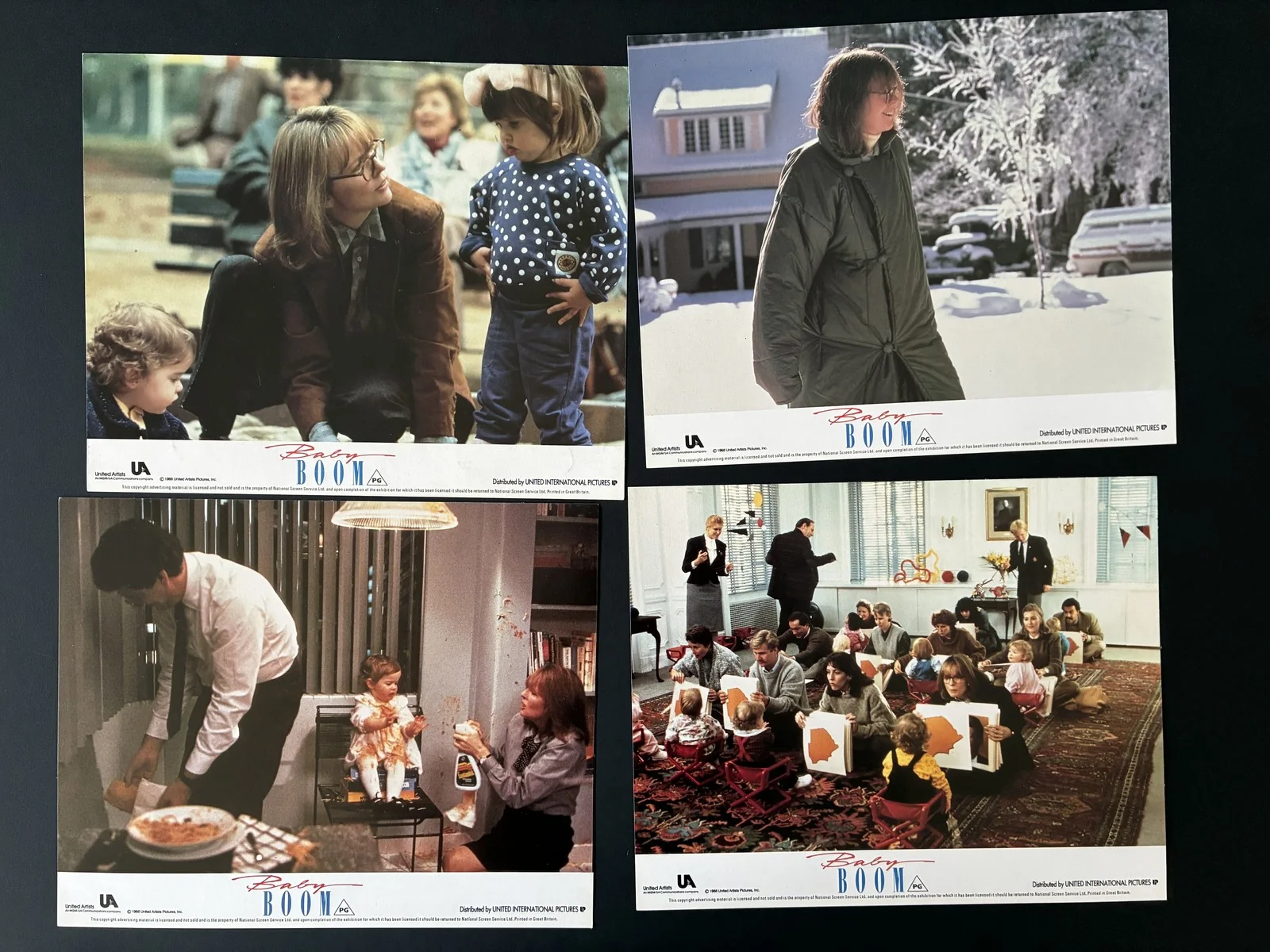 BABY BOOM (1987) Original Lobby Cards x 8 with Diane Keaton, image 3