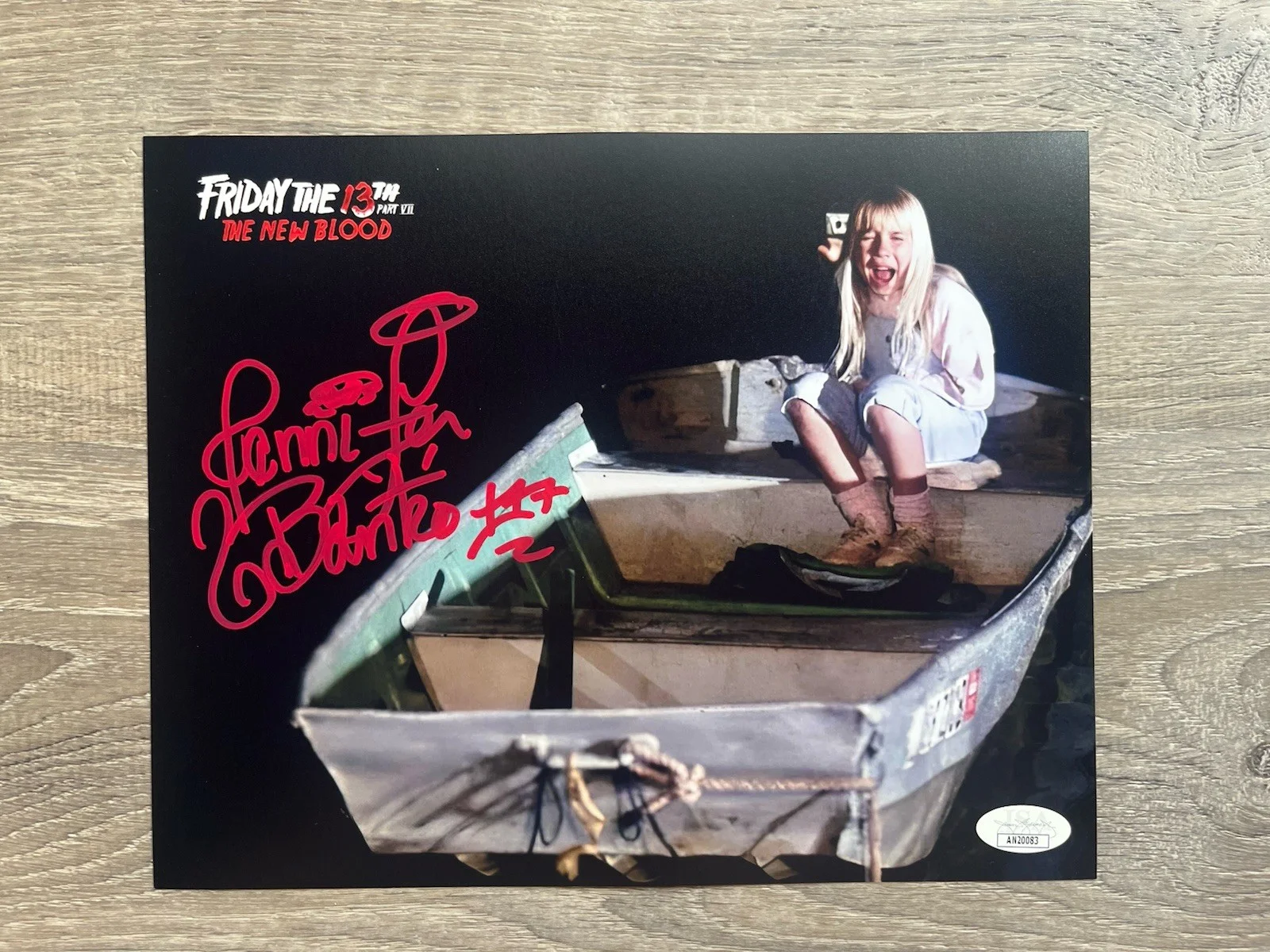 Jennifer Banko — Jennifer Banko Signed Friday The 13th New Blood 8x10 Photo JSA COA Horror, изображение 2