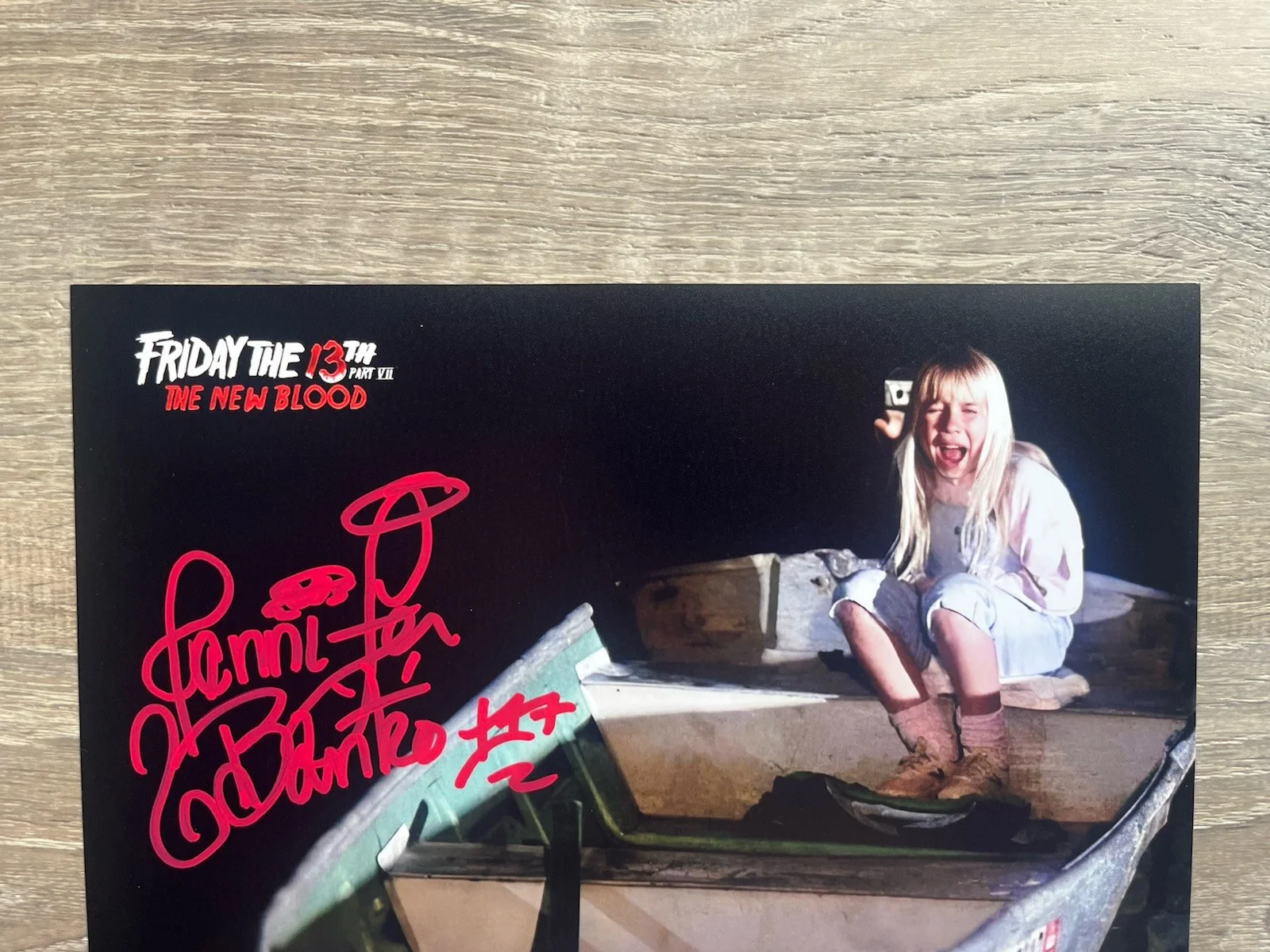 Jennifer Banko — Jennifer Banko Signed Friday The 13th New Blood 8x10 Photo JSA COA Horror, изображение 3