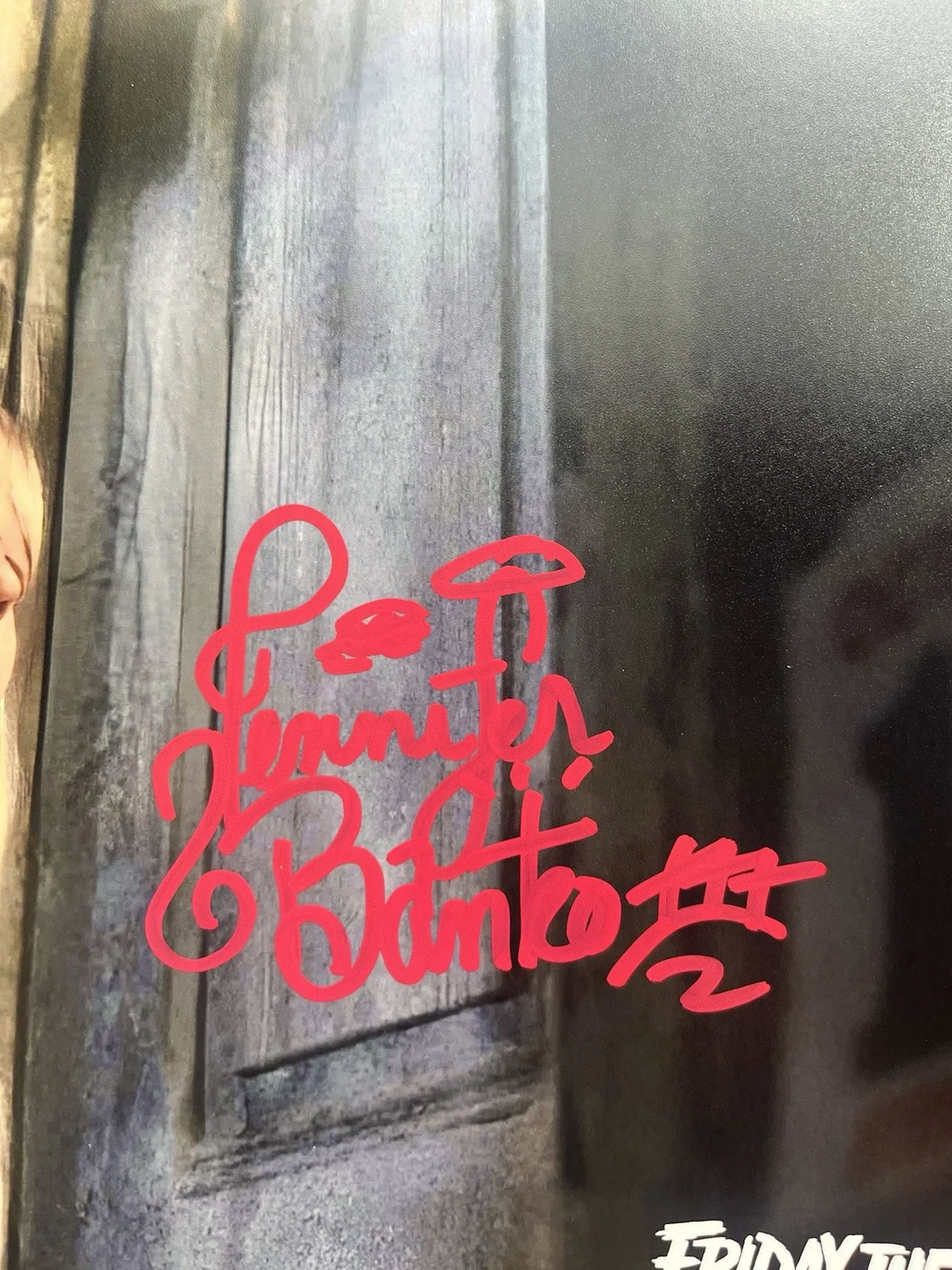 Jennifer Banko — Jennifer Banko Signed Friday The 13th New Blood 8x10 Photo JSA COA Horror, изображение 5