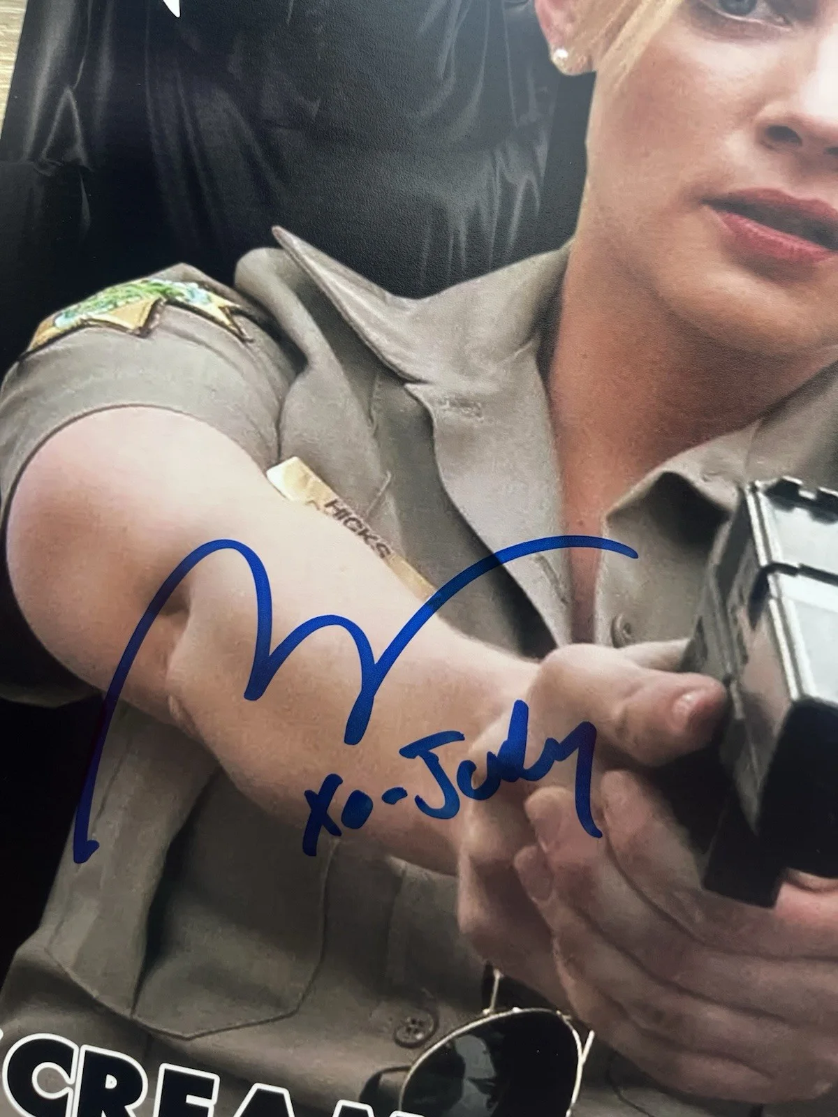Marley Shelton — Marley Shelton Signed Scream 8x10 Photo JSA COA Deputy Judy Hicks Ghostface, image 4