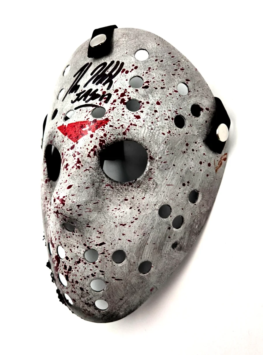 Kane Hodder — Kane Hodder Signed Jason Mask Autograph Friday the 13th Horror Beckett COA 984, image 3