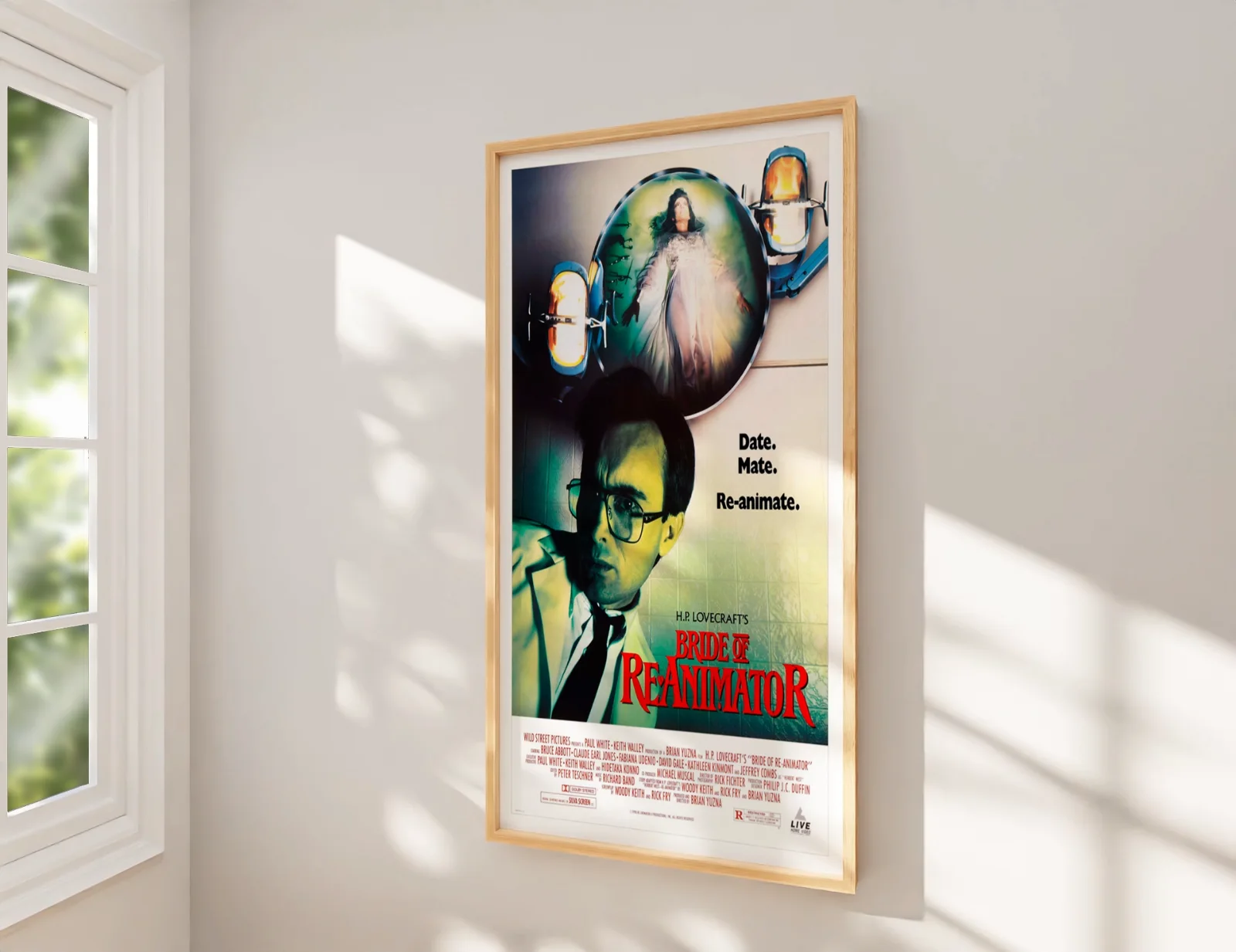 Bride of Re-Animator - 1990 Horror / Sci-Fi Restored 27.2" x 41" US One Sheet, image 2