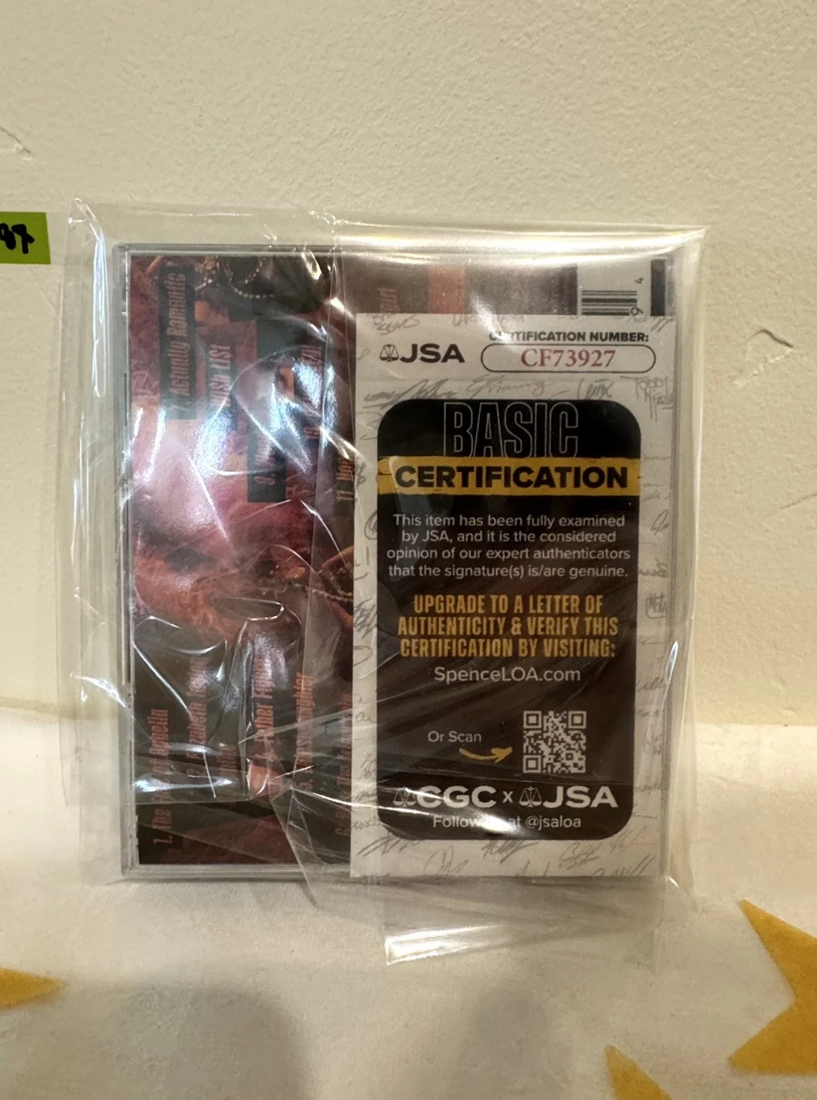 Taylor Swift | “The Life of a Showgirl” — LONG Signature + JSA COA — Photo 4, изображение 4