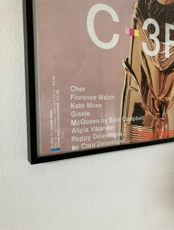 Super Rare LOVE Magazine C-3PO Poster Autumn Winter 2015 by David Sims Star Wars, изображение 2