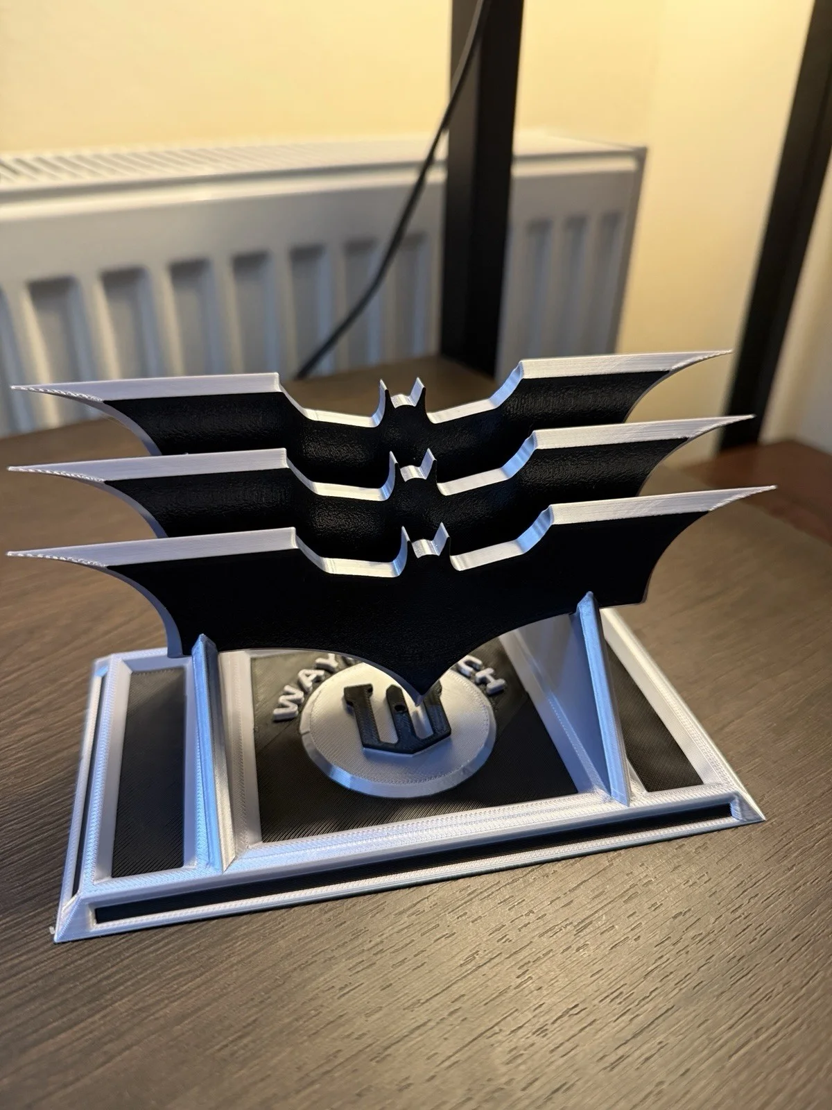 3D Printed Batman Batarang Display Set – Includes Stand, image 2