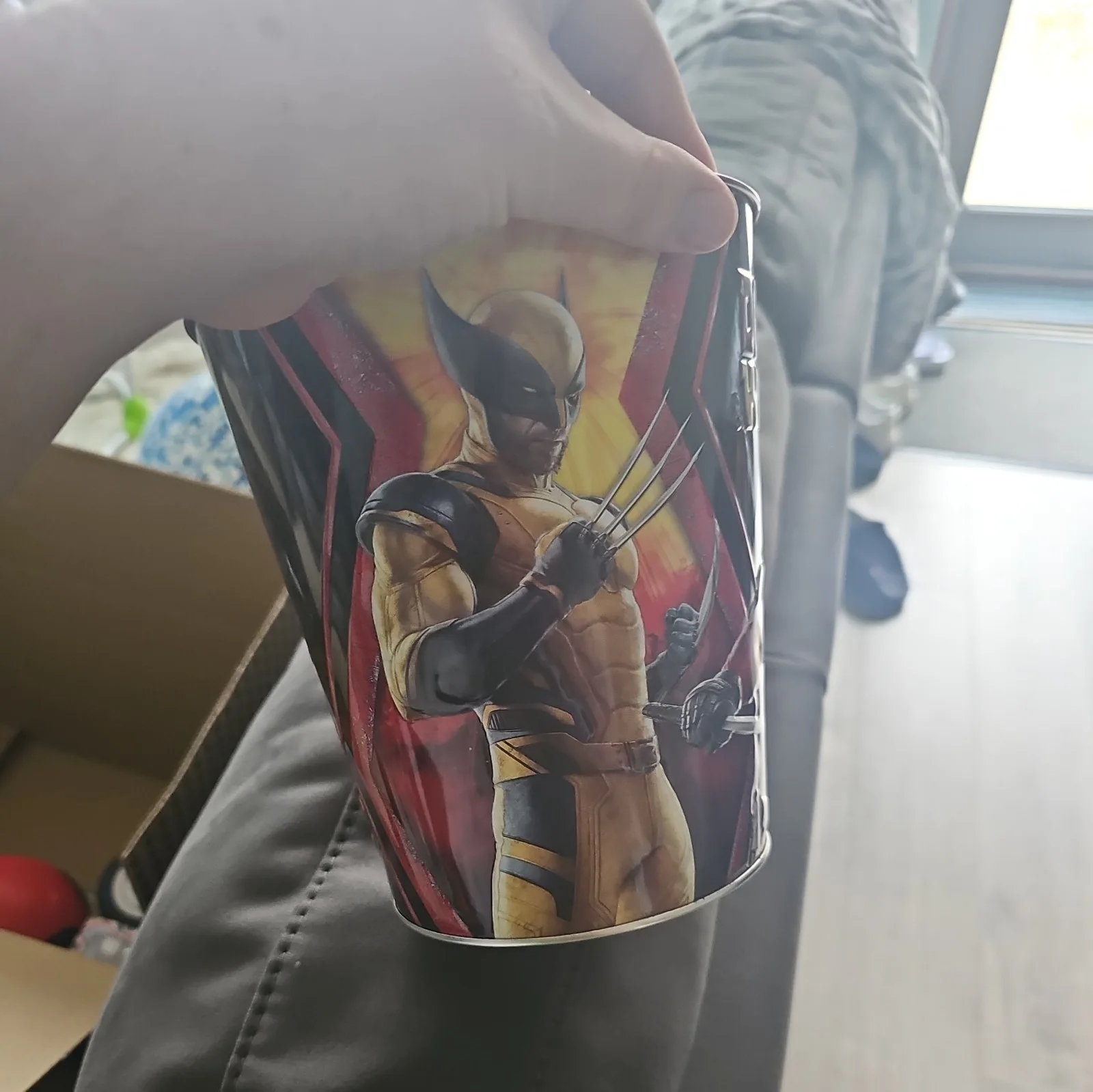 Deadpool & Wolverine Tin Popcorn Bucket Odeon Exclusive Cinema Collectible, изображение 2