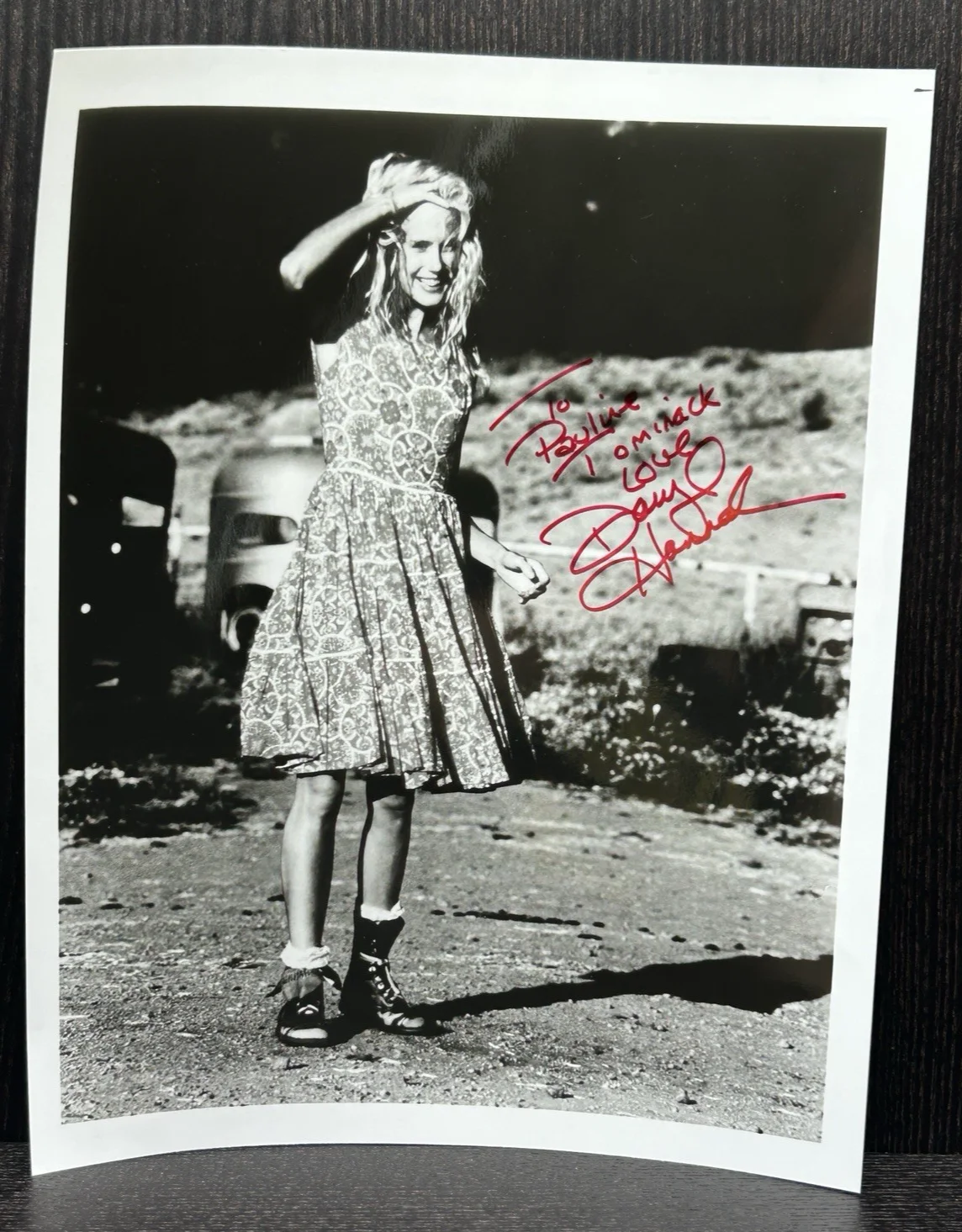 Daryl Hannah — DARYL HANNAH HAND SIGNED 8x10 PHOTO Original Autograph JSA COA Splash, Kill Bill