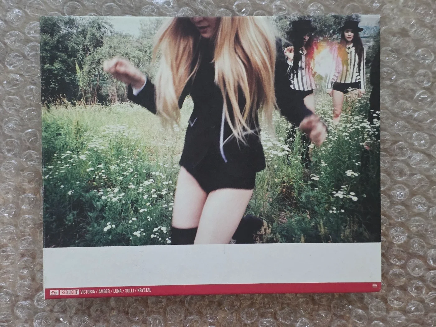 SM FX F(X) Red Light Album Photocard, image 4