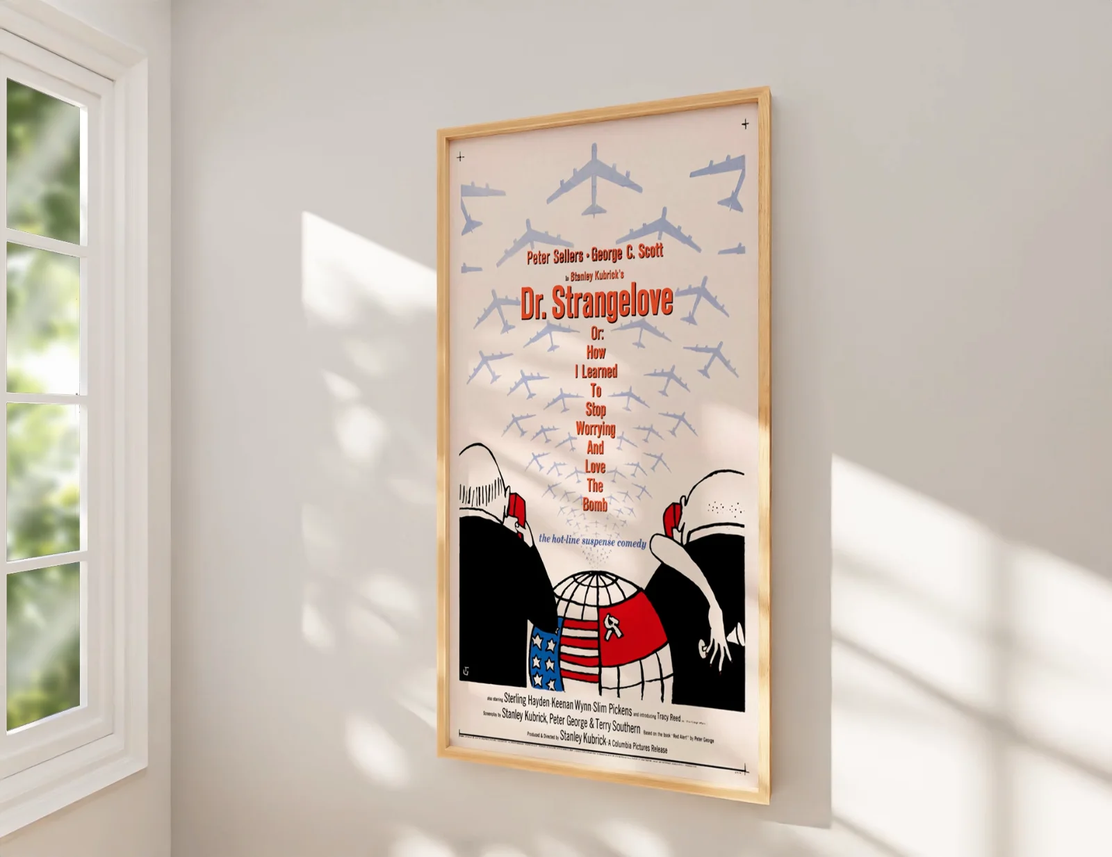 Dr. Strangelove - 1964 Satire / War Film Restored 27.2" x 41" US One Sheet, изображение 2