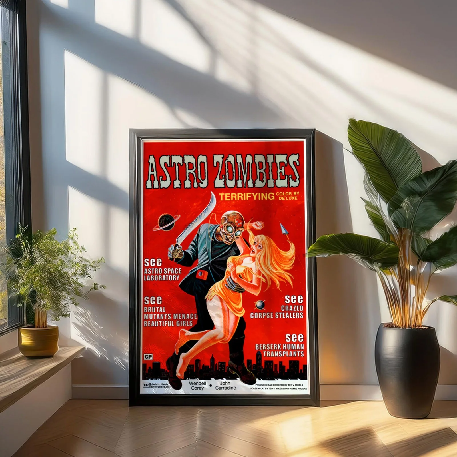 The Astro-Zombies - 1968 Horror / Sci-Fi Film Restored 27.2" x 41" US One Sheet, image 3