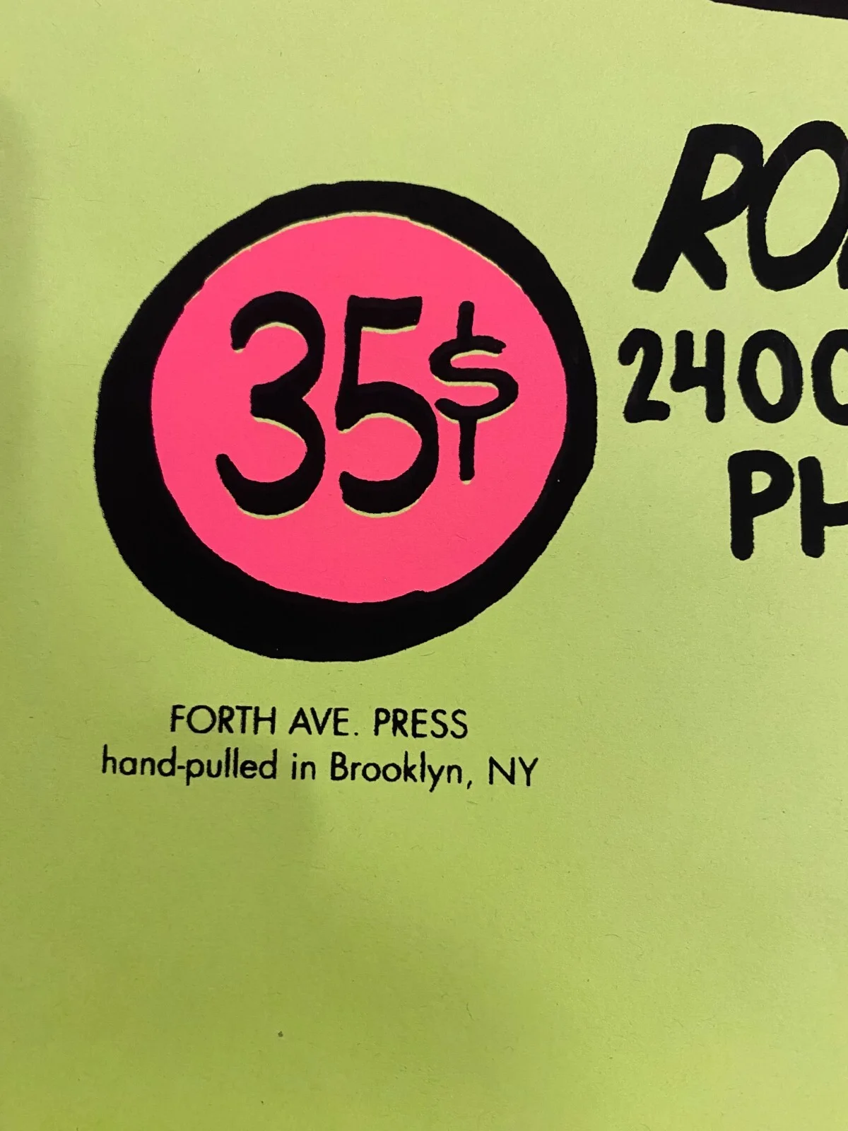 🔥 WAR ON DRUGS CONCERT POSTER - ULTRA RARE!! STEVE POWERS ESPO Artist Signed !!, изображение 4