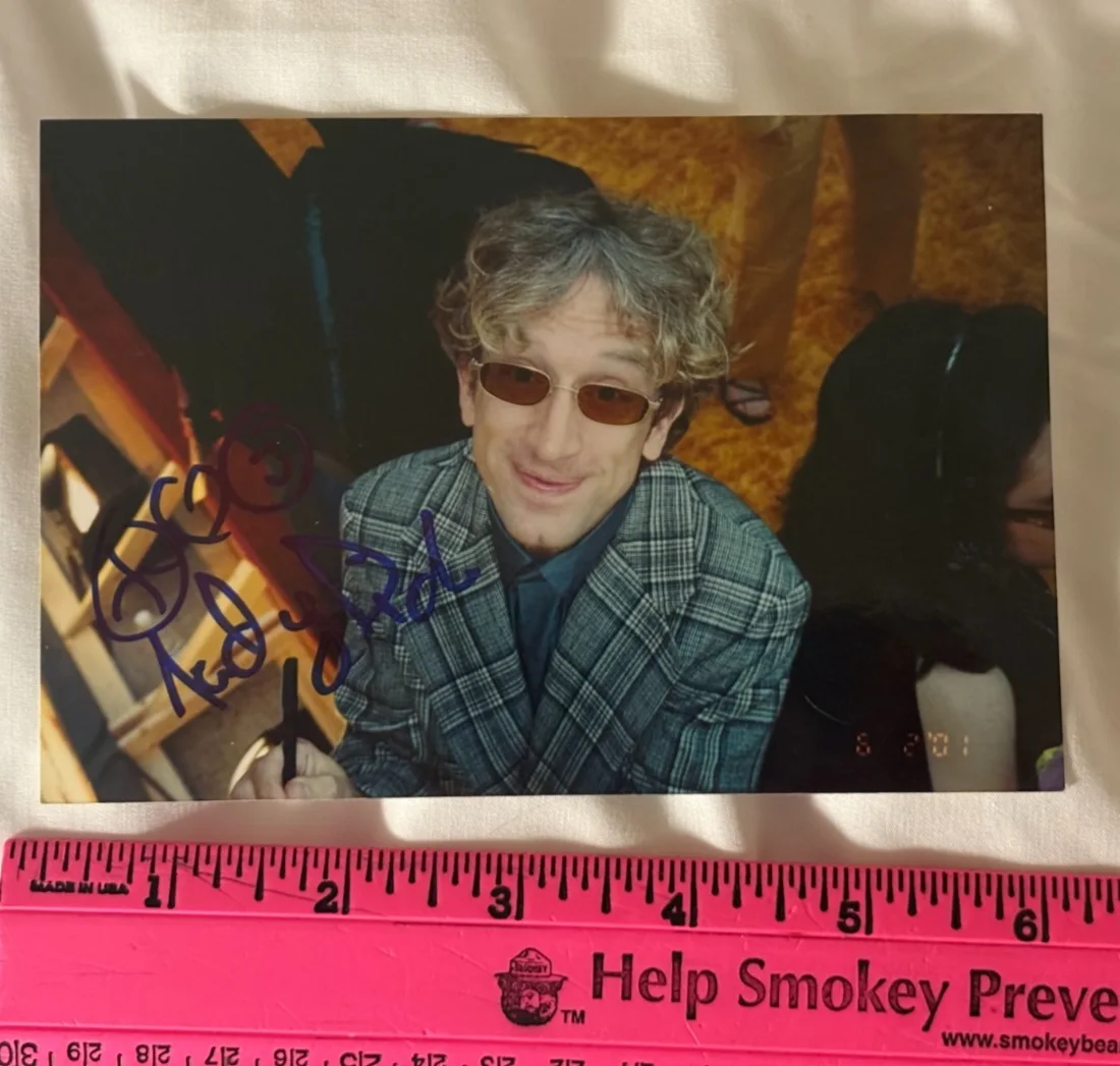 Andy Dick — * Actor Comedian ANDY DICK AUTOGRAPH Signed Candid Color Photo from 2001, изображение 2