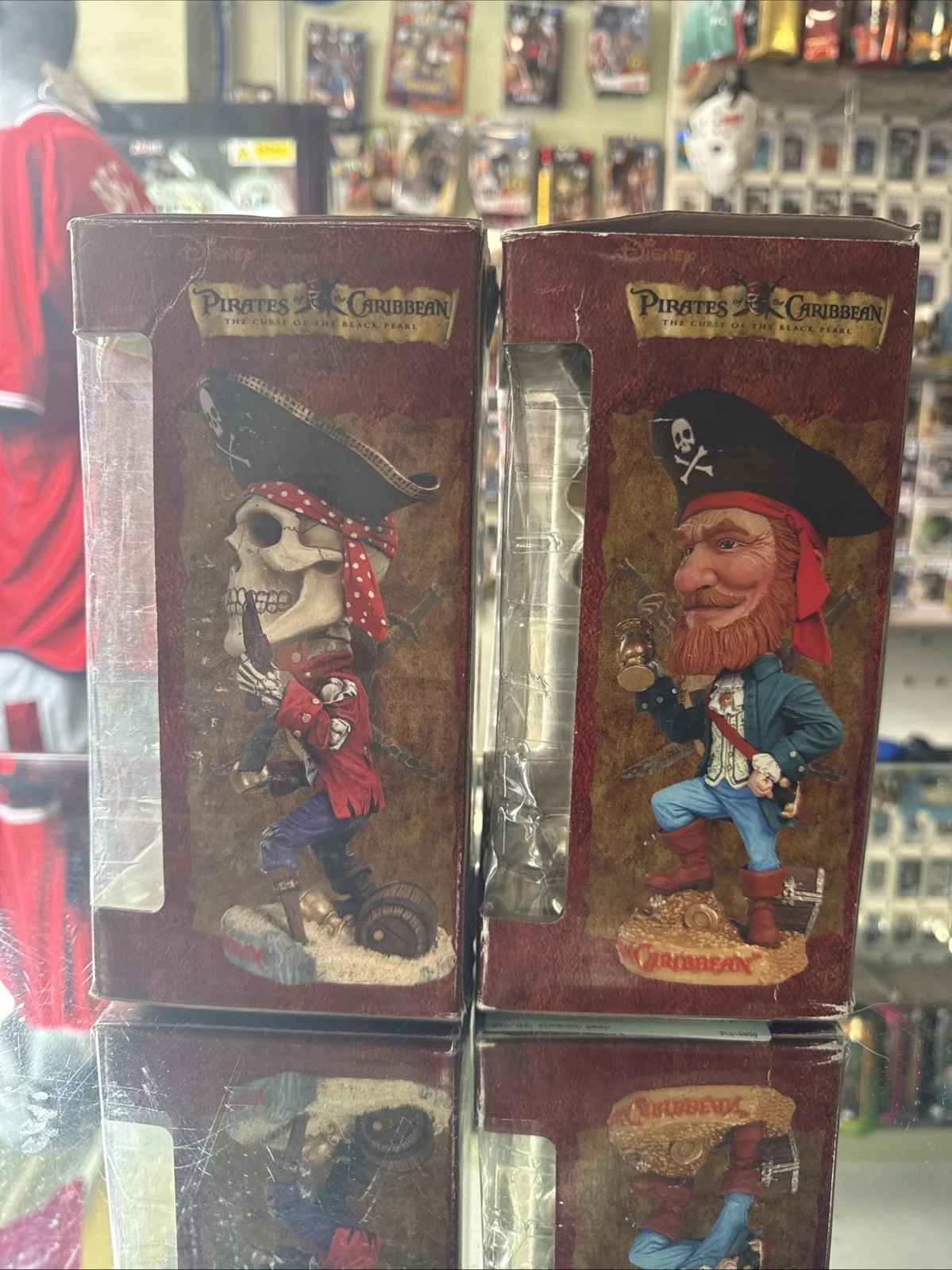 NECA Pirates Of The Caribbean Head Knockers Bobblehead Bundle Black Pearl, изображение 4