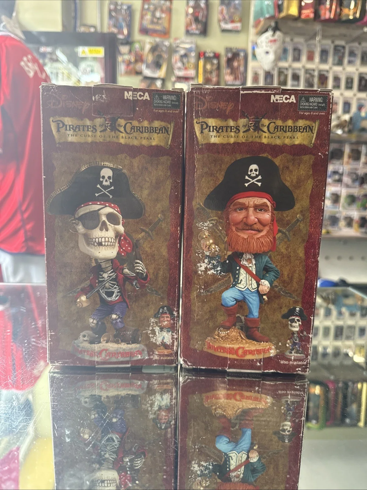 NECA Pirates Of The Caribbean Head Knockers Bobblehead Bundle Black Pearl, изображение 5