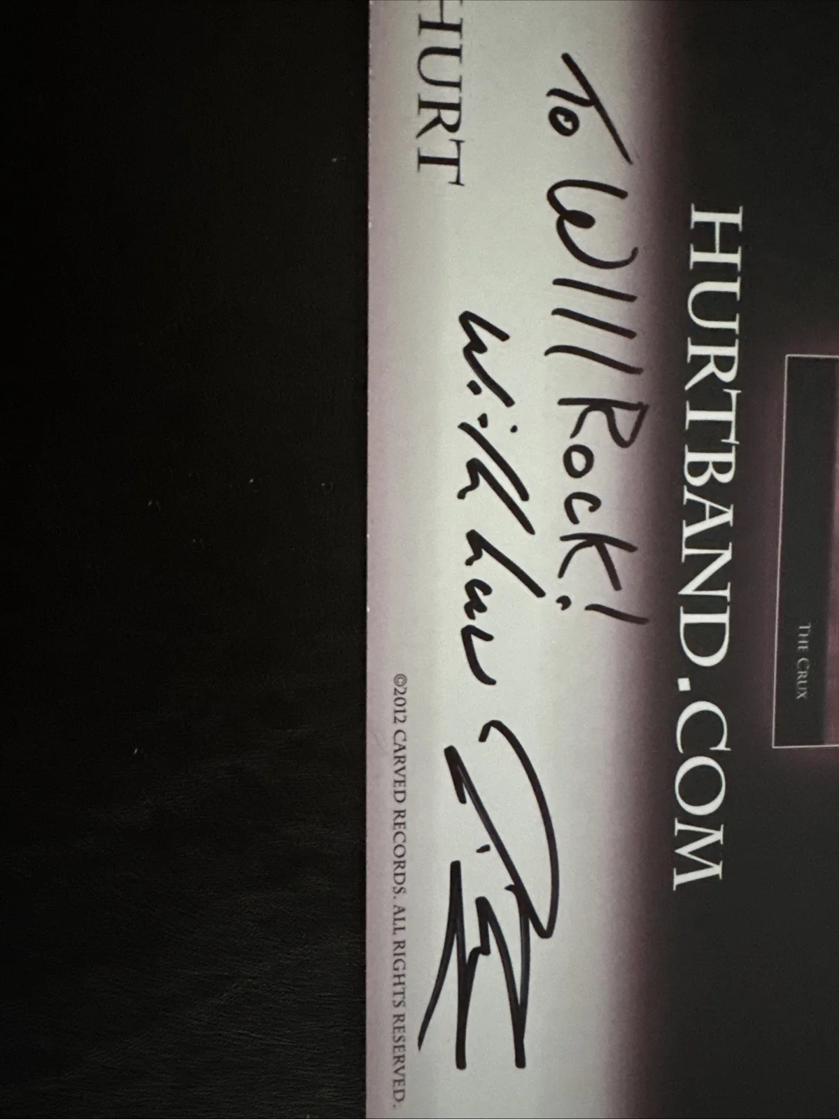 Hurt Autographed Poster 11x17, image 5