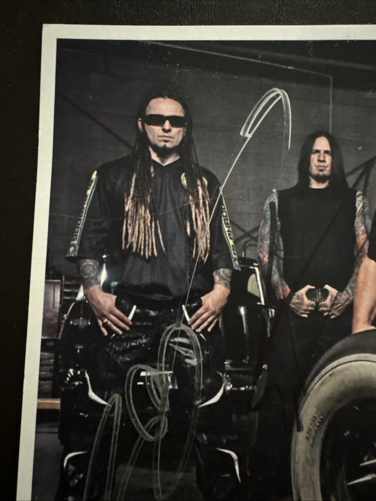Five Finger Death Punch Autographed Picture 11x8.5, image 3