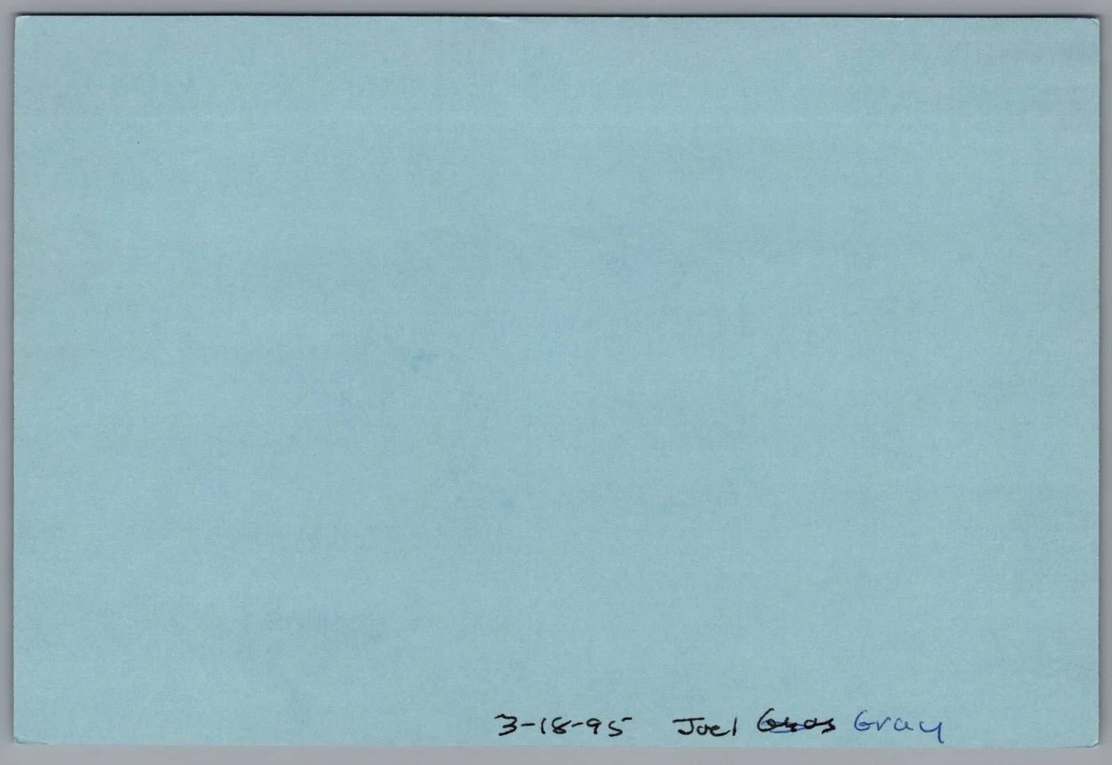 Joel Grey — Joel Grey Signed 4x6 Index Card Cabaret Autographed, image 2
